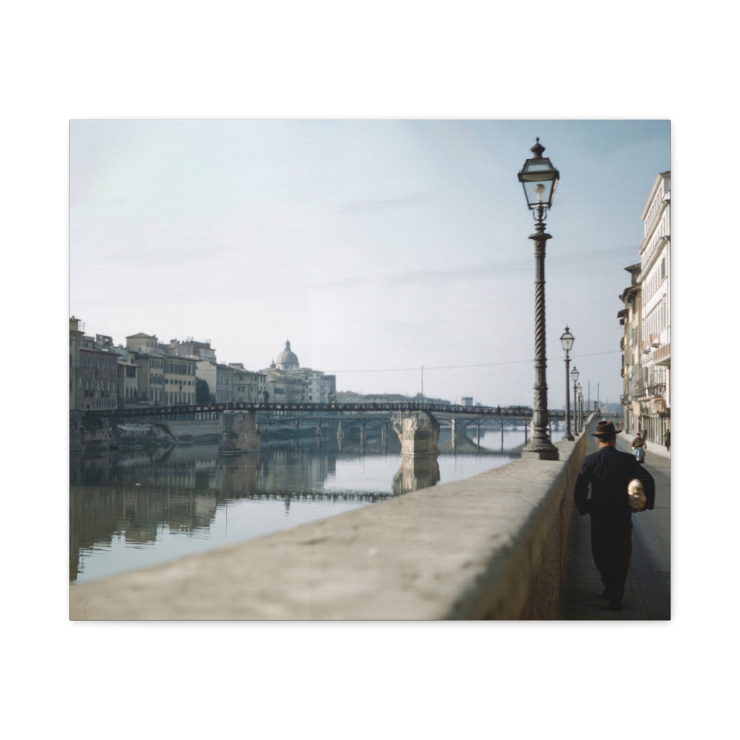 Florence, Italy, 1963 - Matte Canvas, Stretched, 1.25"