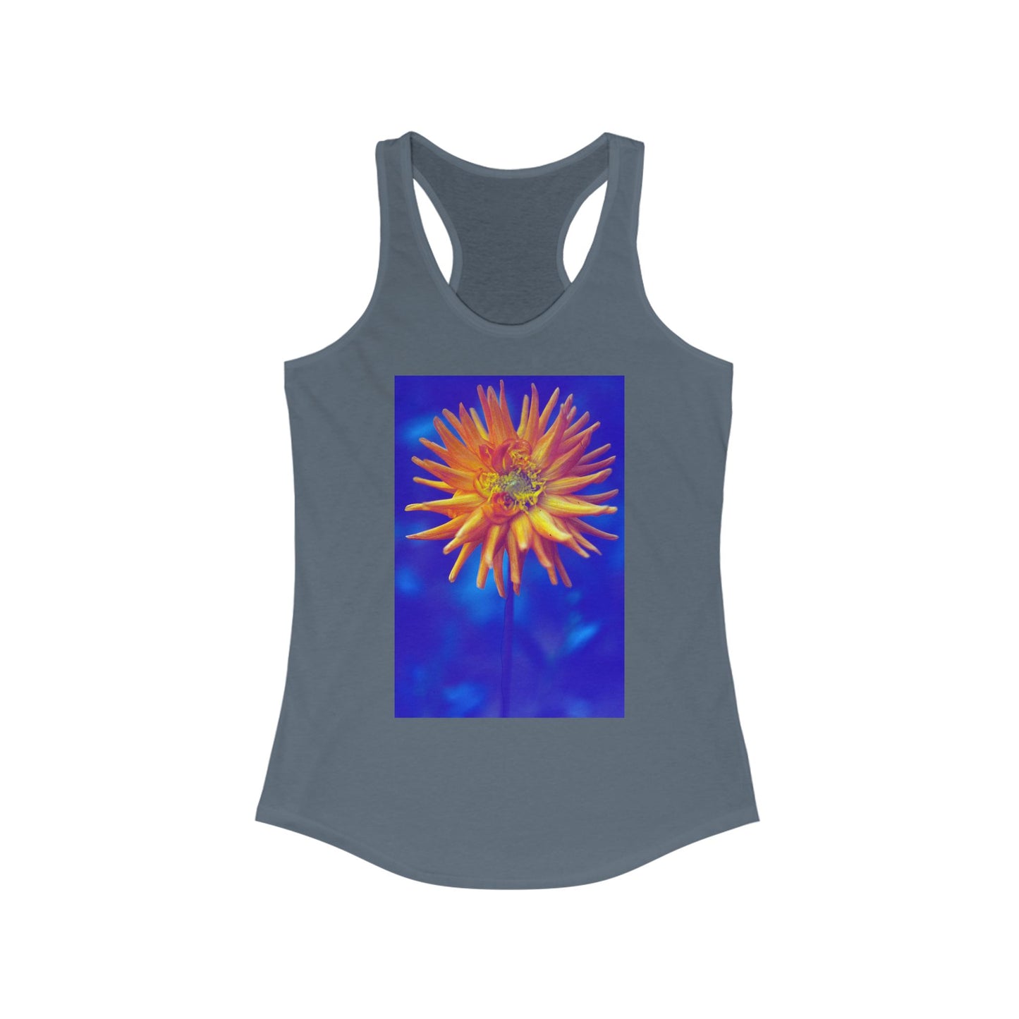 Retro Dahlia - Women's Racerback Tank