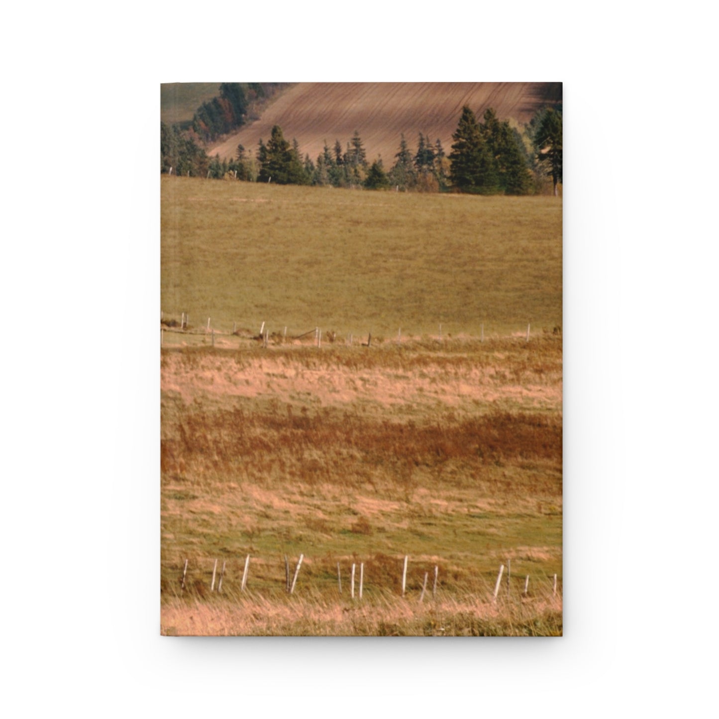 Tranquil Pastures And Rich Tones - Hardcover Journal Matte