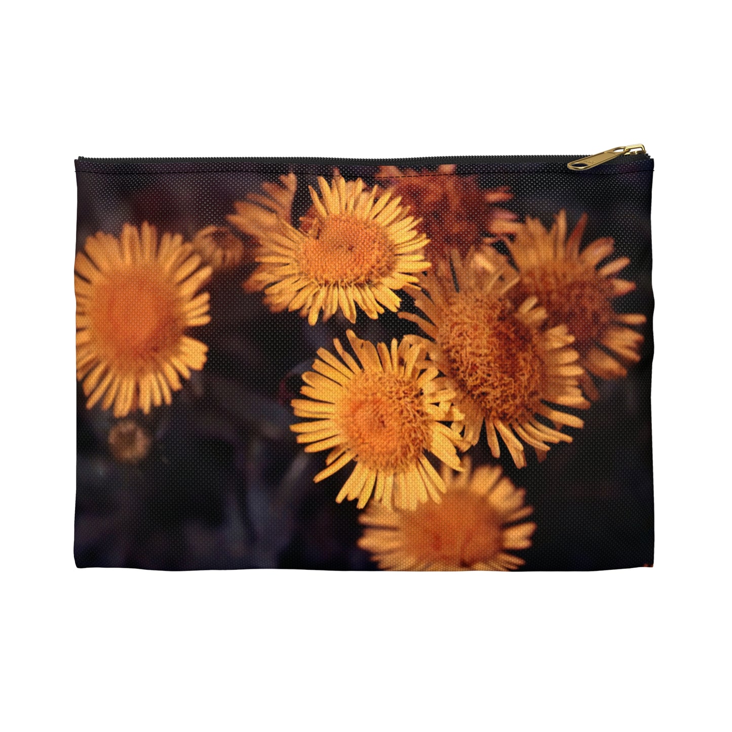 Yellow Blooms "Bring Me With You" - Makeup Pouch