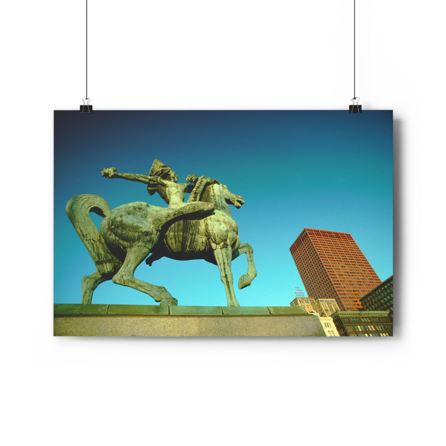 The Spearman, Grant Park, Chicago, 1974 - Giclée Fine Art Print