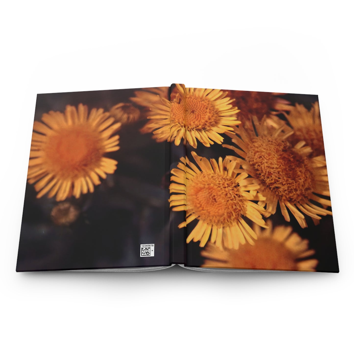 Yellow Blooms "Bring Me With You" - Hardcover Journal Matte