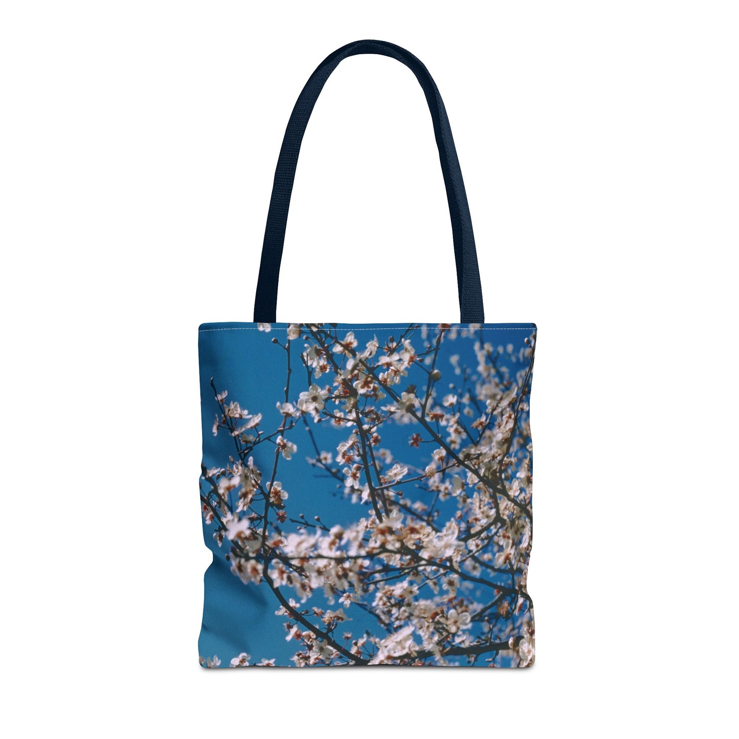 Cherry Blossoms in Blue - Tote Bag