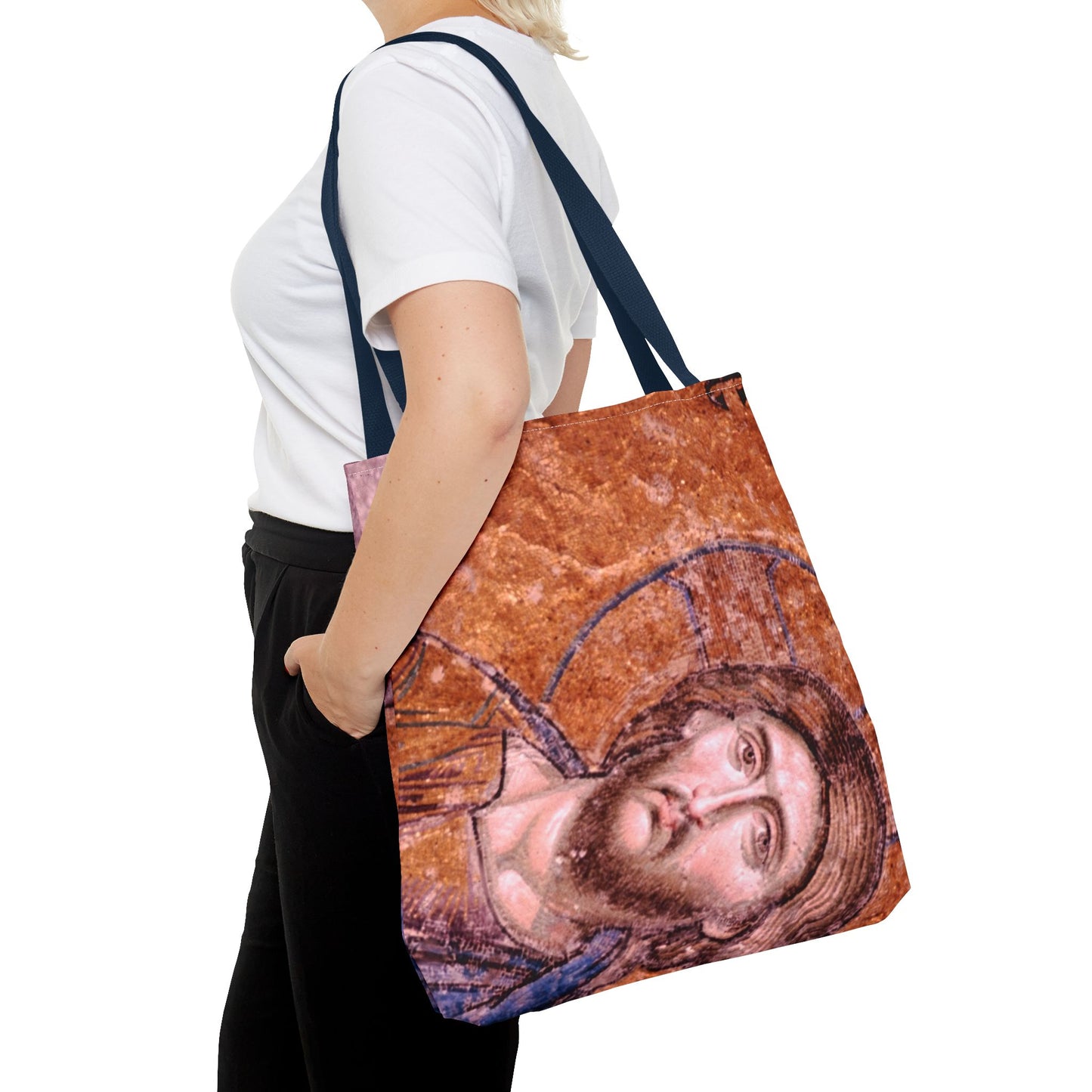 Christ Pantocrator - Hagia Sophia's Deësis mosaic, Sultanahmet, Istanbul, Turkey, 1963 - Tote Bag