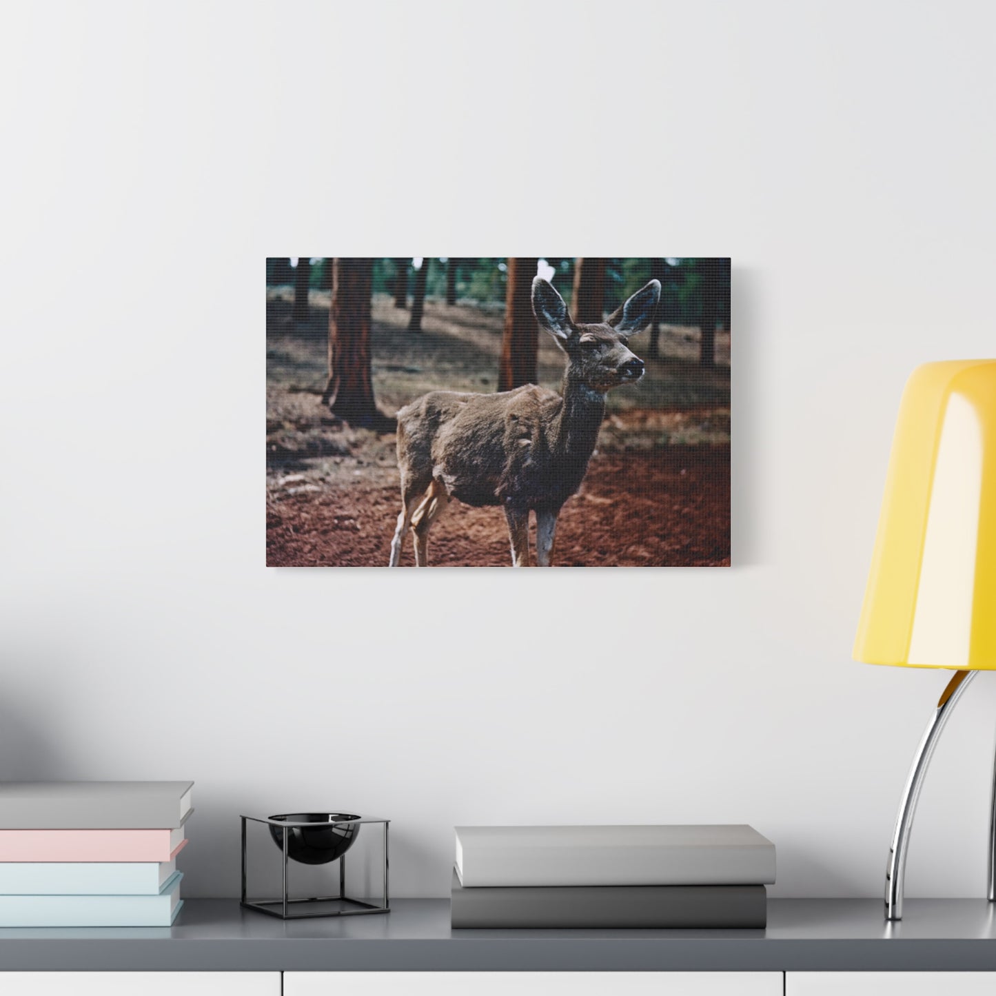 Hello, Deer! - Matte Canvas, Stretched, 1.25 in