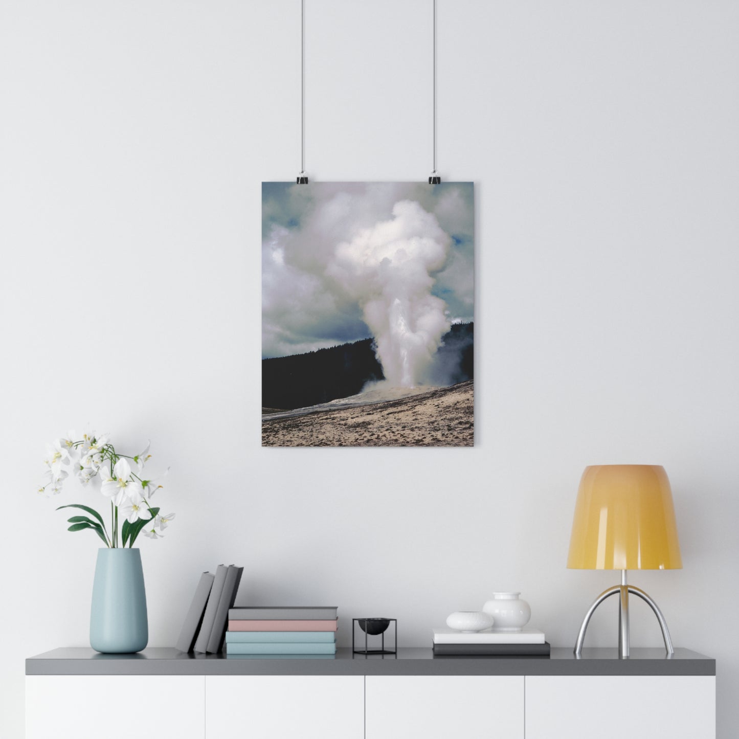 Old Faithful, Yellowstone National Park, 1969 - Giclée Fine Art Print