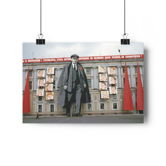 Palace Square, Leningrad, St Petersburg, Russia, May, 1974 - Giclée Fine Art Print