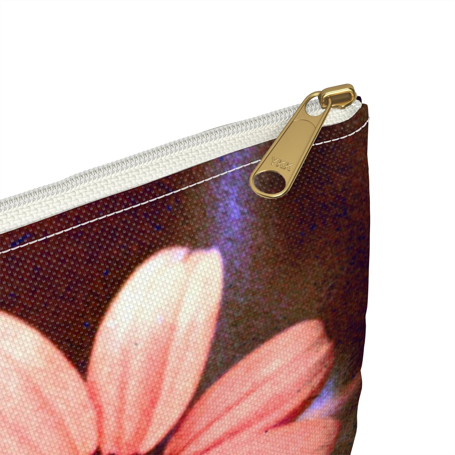 Pink Daisy at Dusk - Makeup pouch