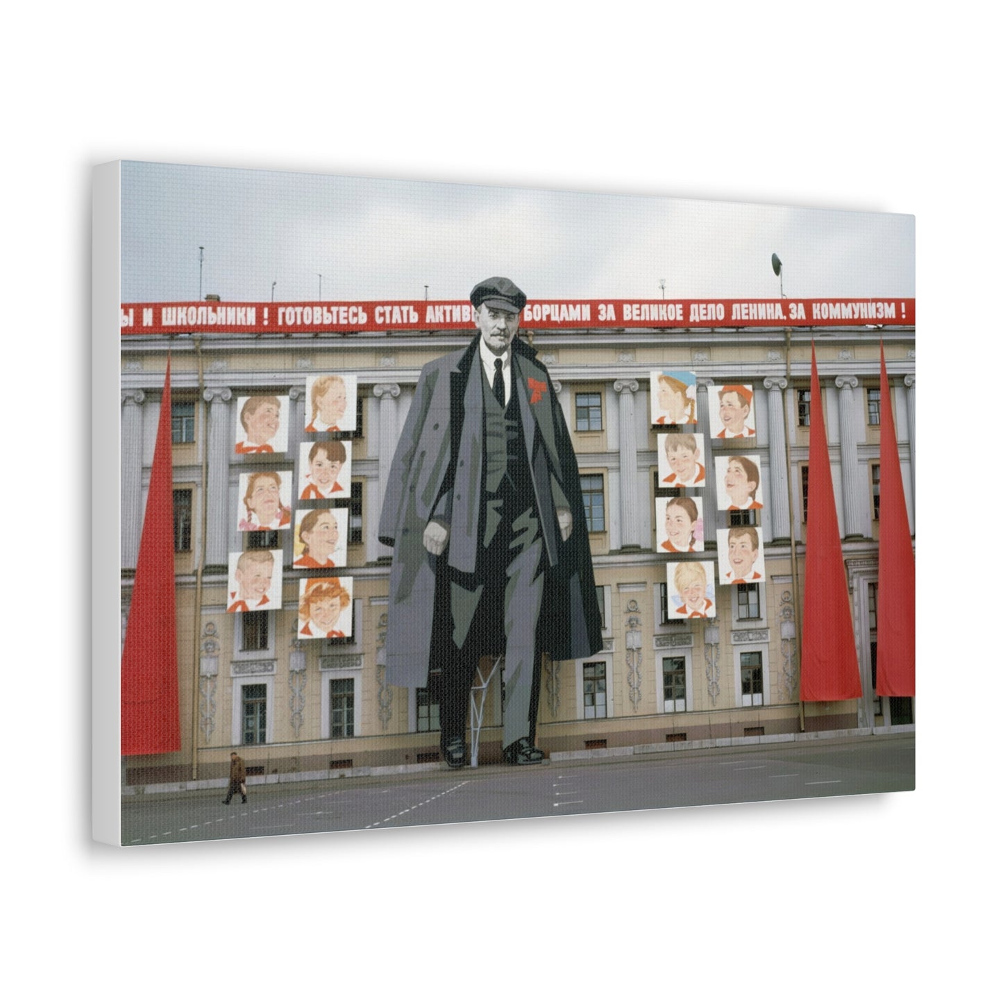 Palace Square, Leningrad, St Petersburg, Russia, May, 1974 - Canvas Gallery Wraps