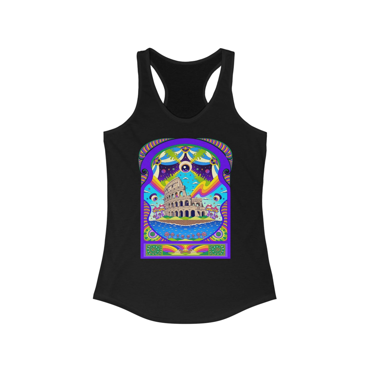 The Conscious Colosseum - Women's Ideal Racerback Tank