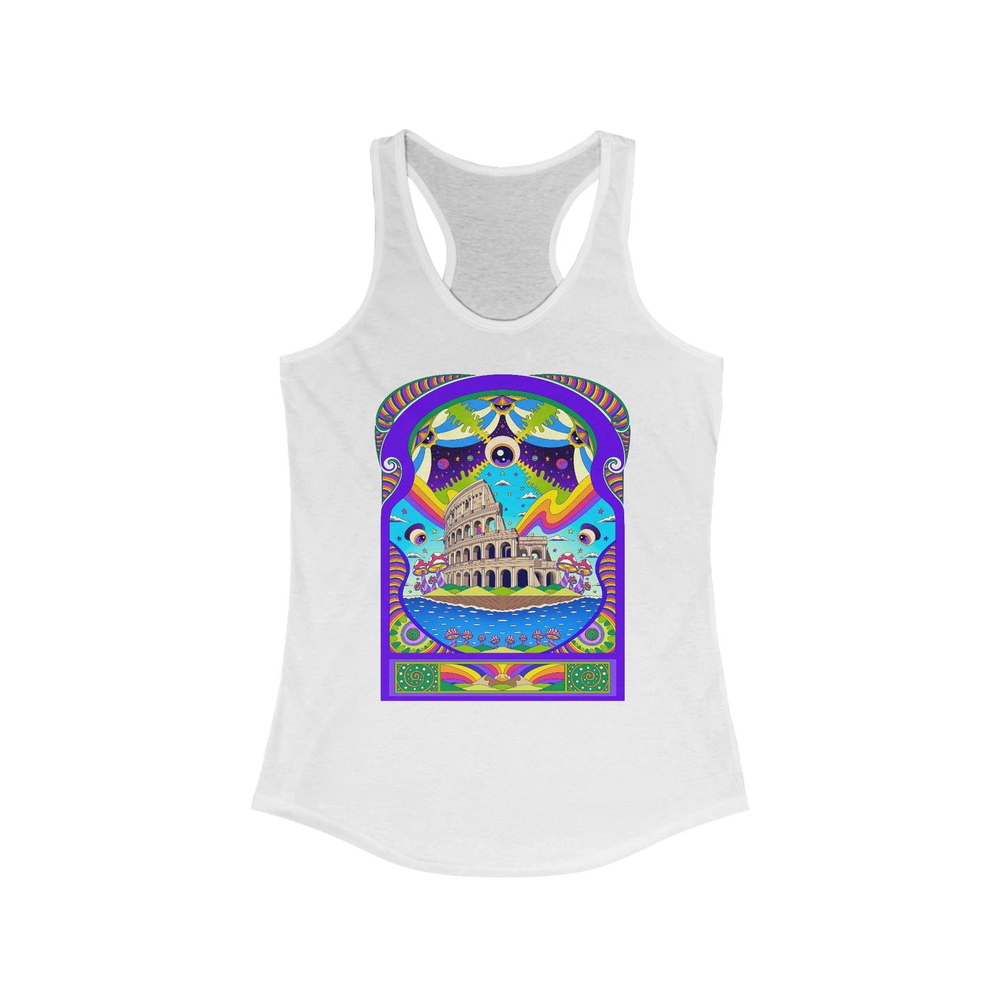 The Conscious Colosseum - Women's Ideal Racerback Tank