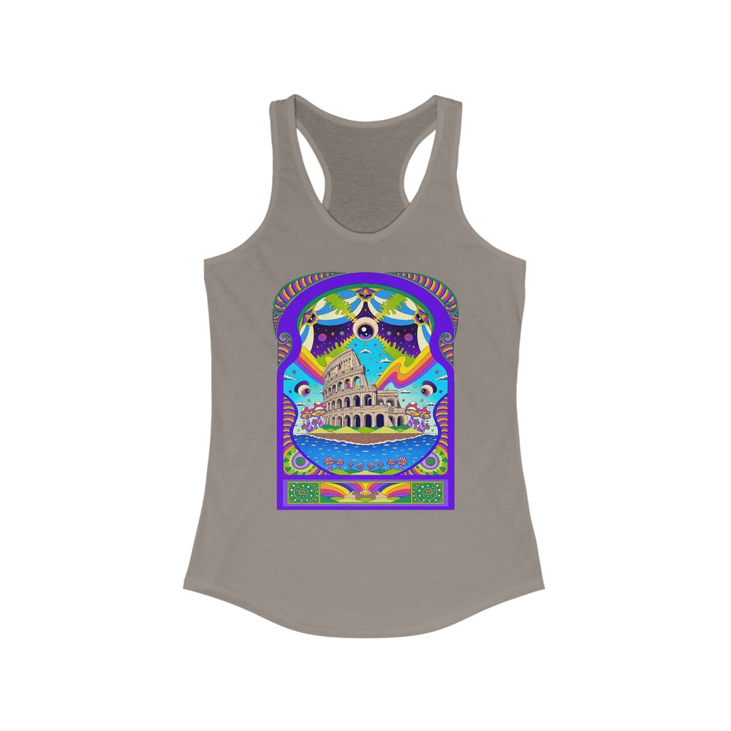 The Conscious Colosseum - Women's Ideal Racerback Tank