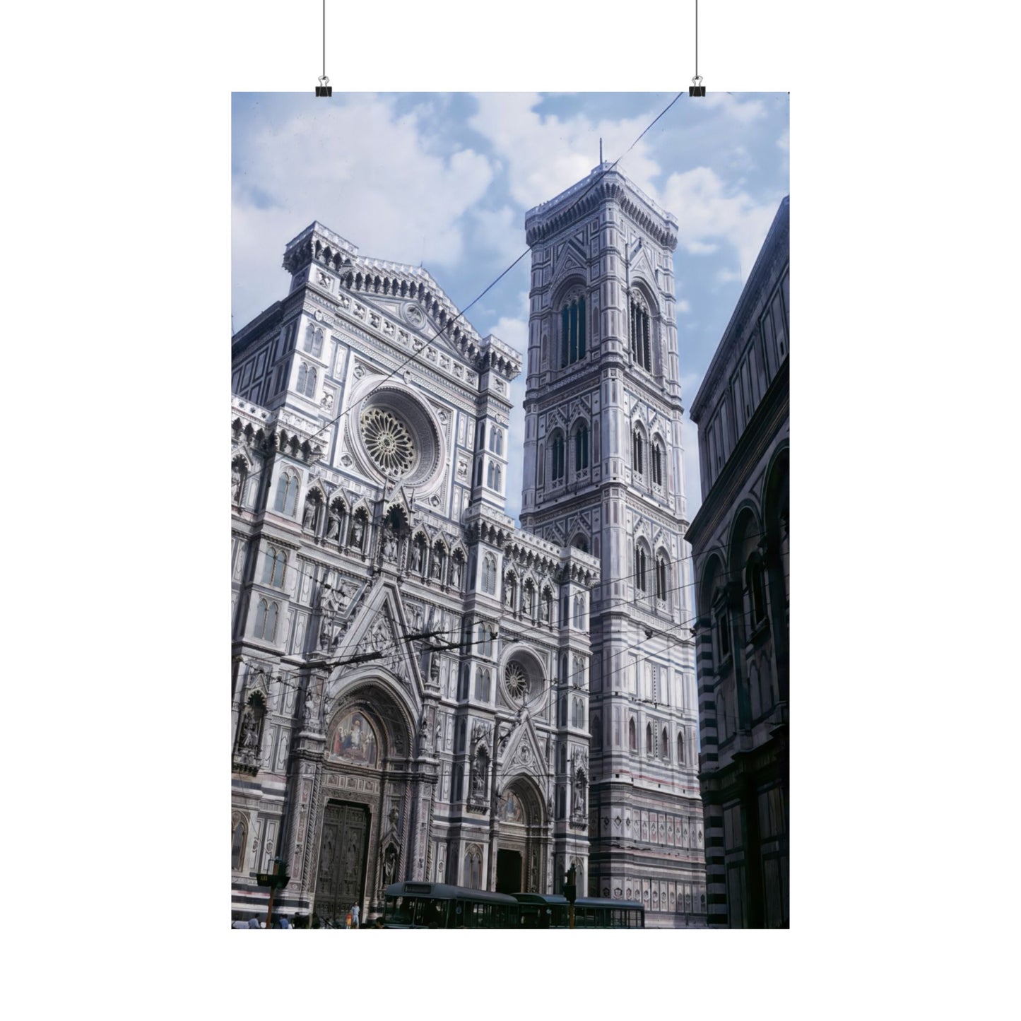 Giotto's Campanile & The Florence Cathedral :: Poster - Trevor & Vincent