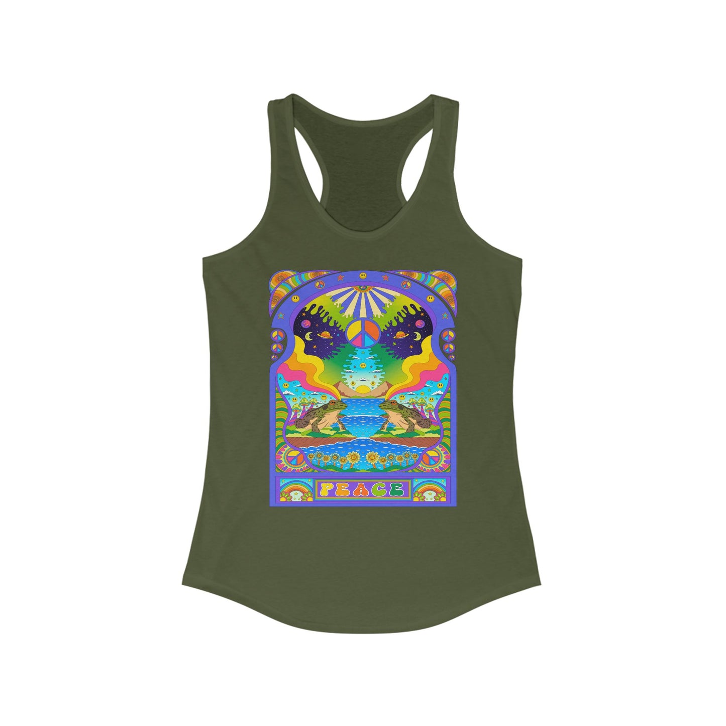 Peace - Racerback Tank