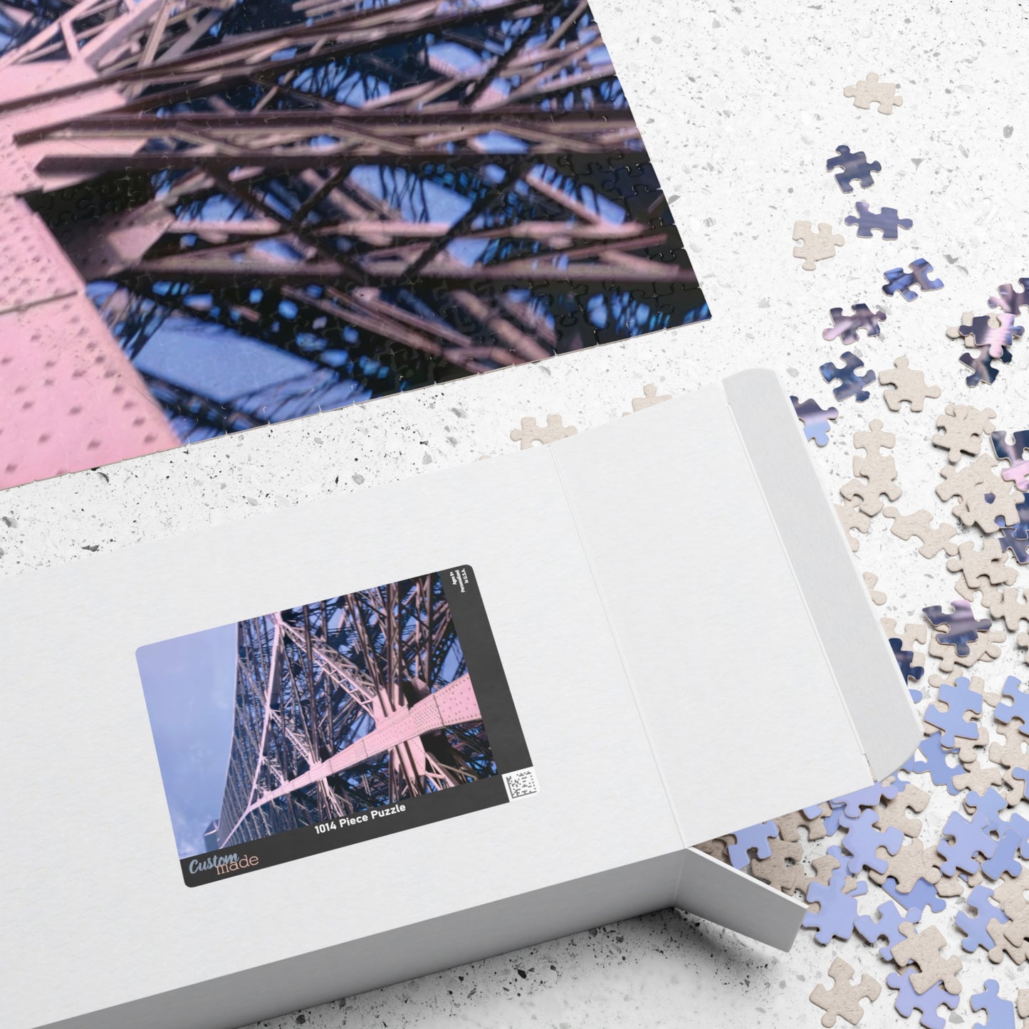 Eiffel Tower, Paris, France, 1963 - Jigsaw Puzzle