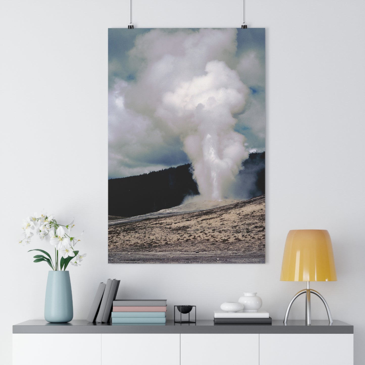 Old Faithful, Yellowstone National Park, 1969 - Giclée Fine Art Print