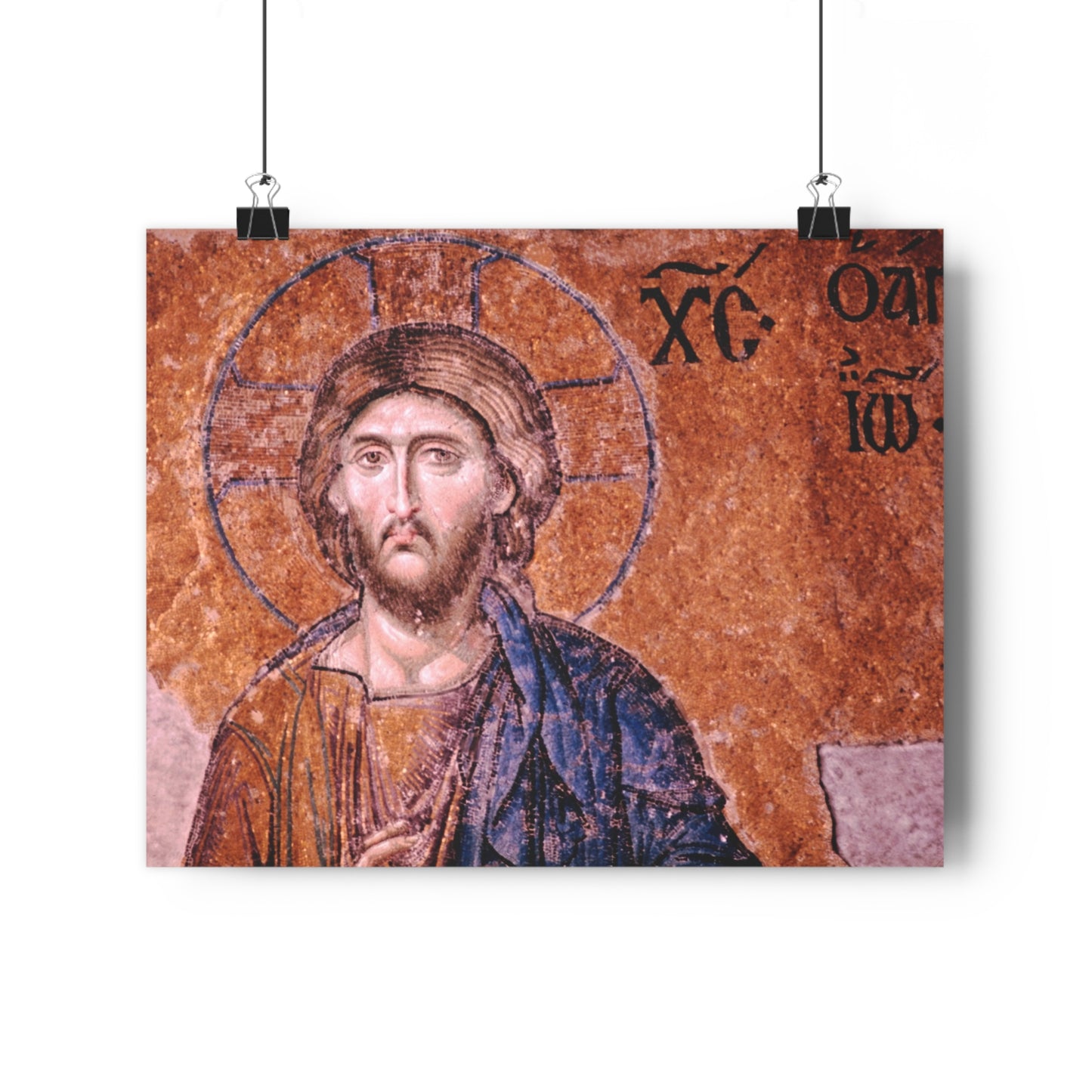 Christ Pantocrator - Hagia Sophia's Deësis mosaic, Sultanahmet, Istanbul, Turkey, 1963 - Giclée Fine Art Print