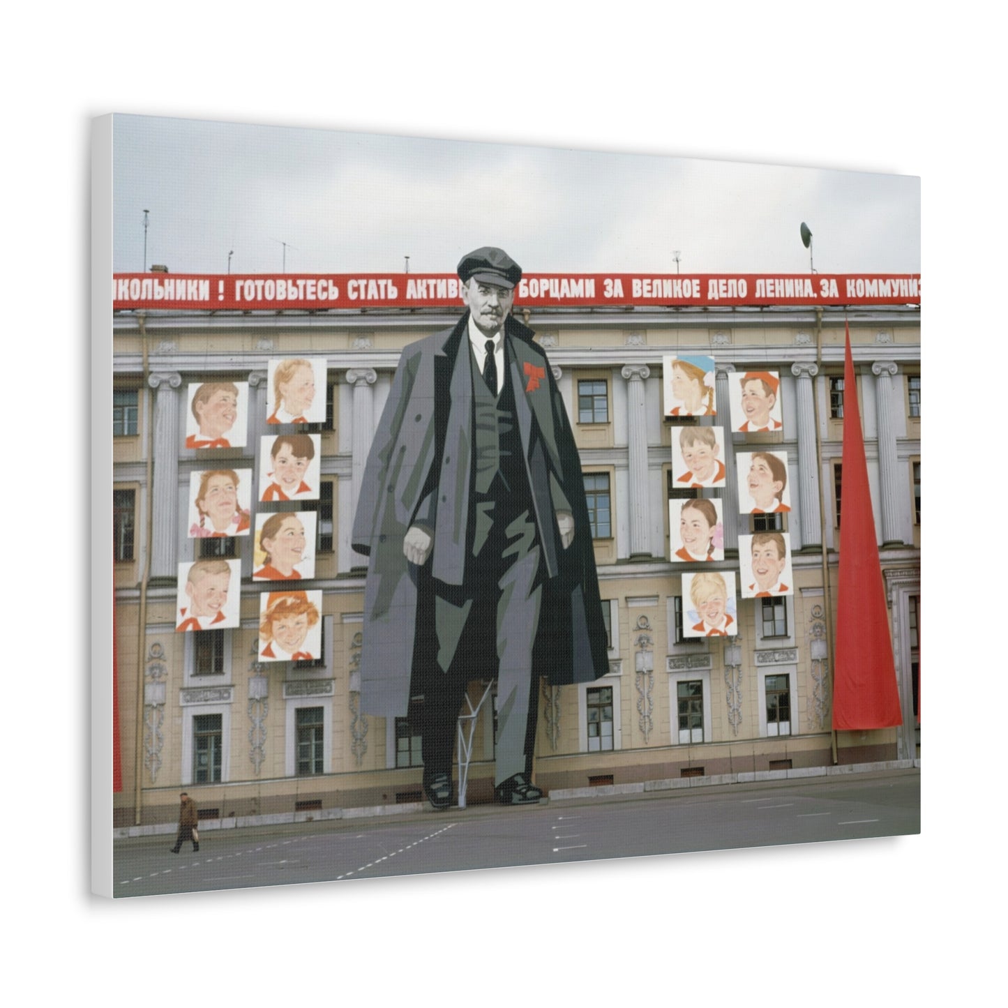 Palace Square, Leningrad, St Petersburg, Russia, May, 1974 - Canvas Gallery Wraps