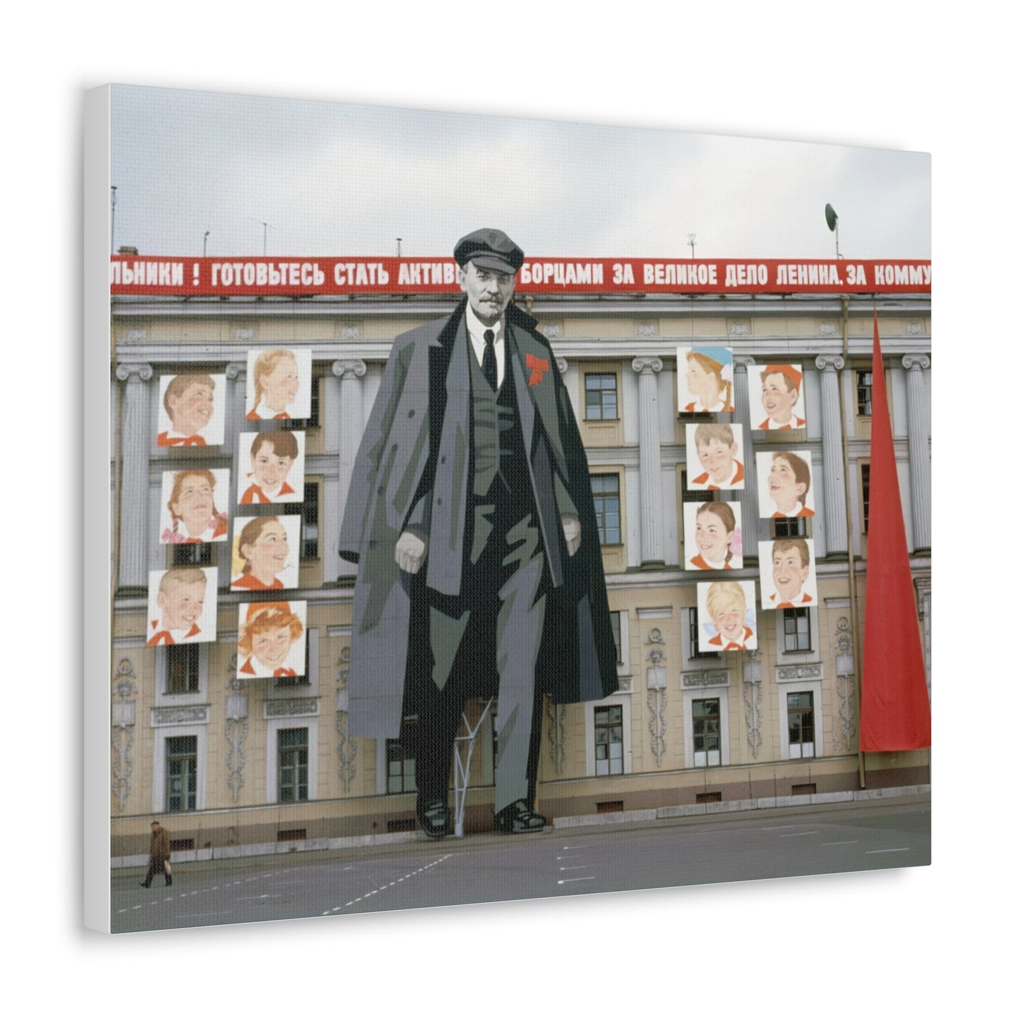 Palace Square, Leningrad, St Petersburg, Russia, May, 1974 - Canvas Gallery Wraps