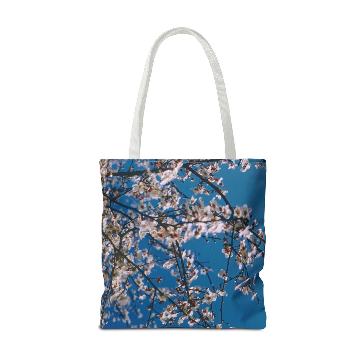 Cherry Blossoms in Blue - Tote Bag