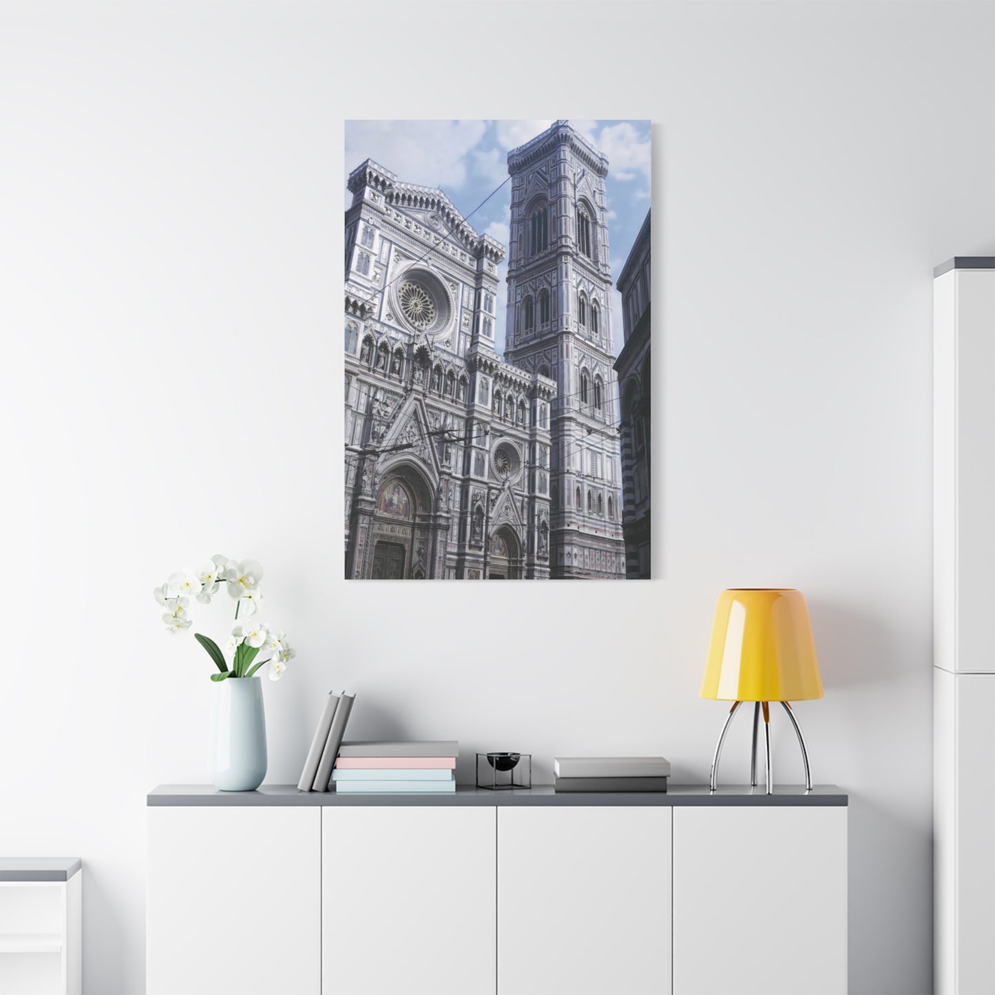 Giotto's Campanile & The Florence Cathedral - Matte Canvas, Stretched, 1.25 in