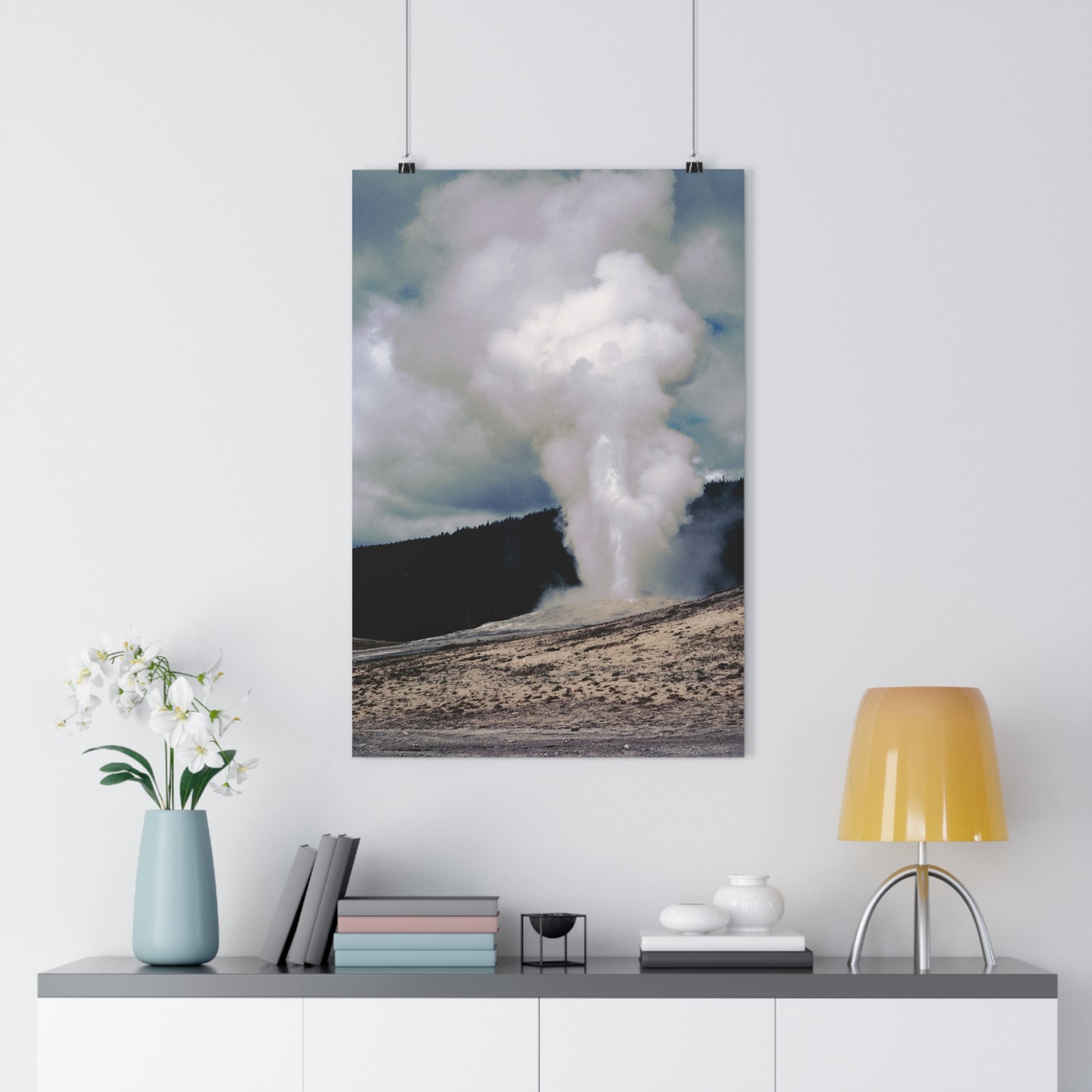 Old Faithful, Yellowstone National Park, 1969 - Giclée Fine Art Print