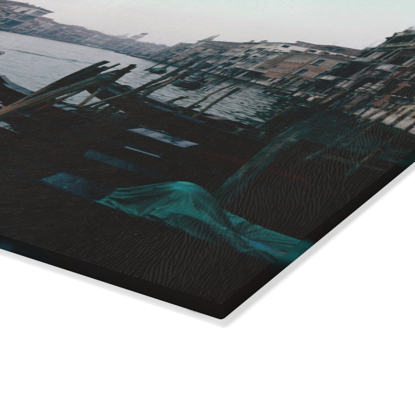 Venice, Italy, Grand Canal, 1976 - Glass Cutting Board