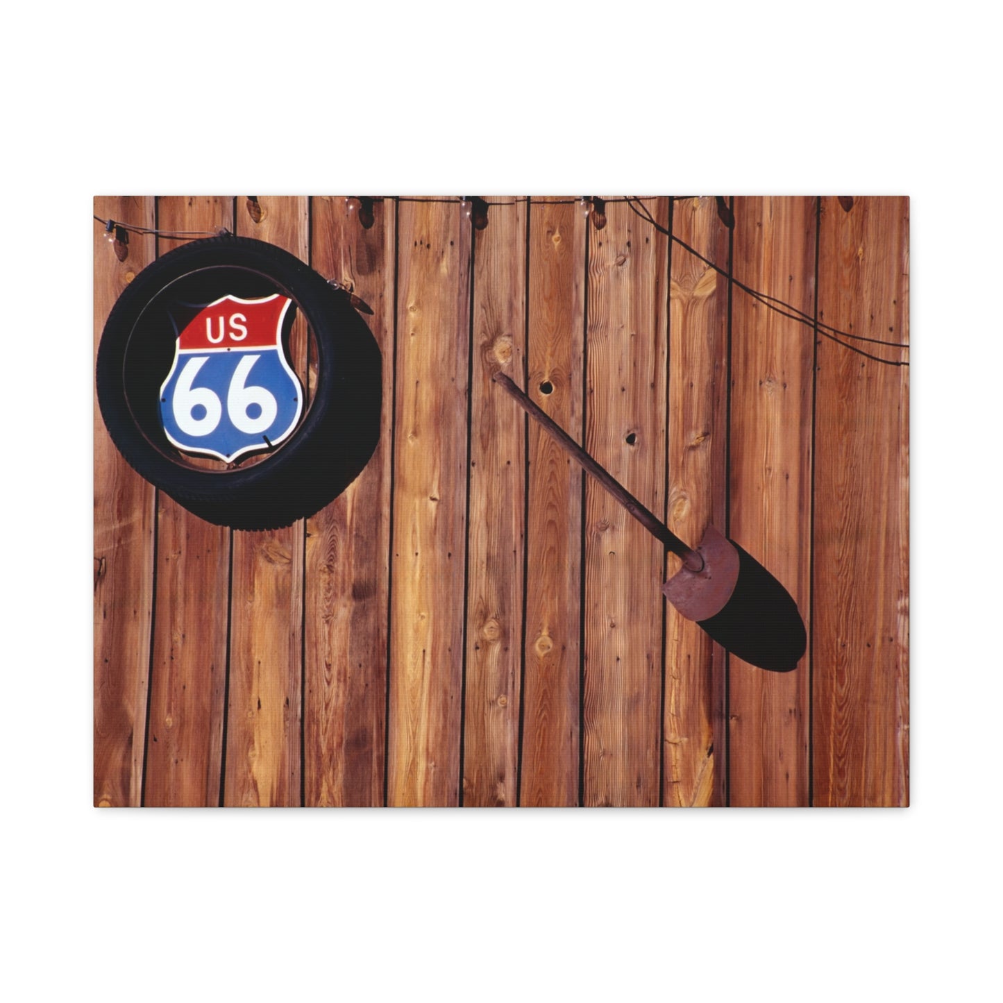 Route 66 - Matte Canvas, Stretched, 1.25 in