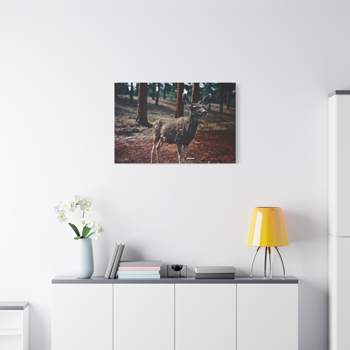 Hello, Deer! - Matte Canvas, Stretched, 1.25 in