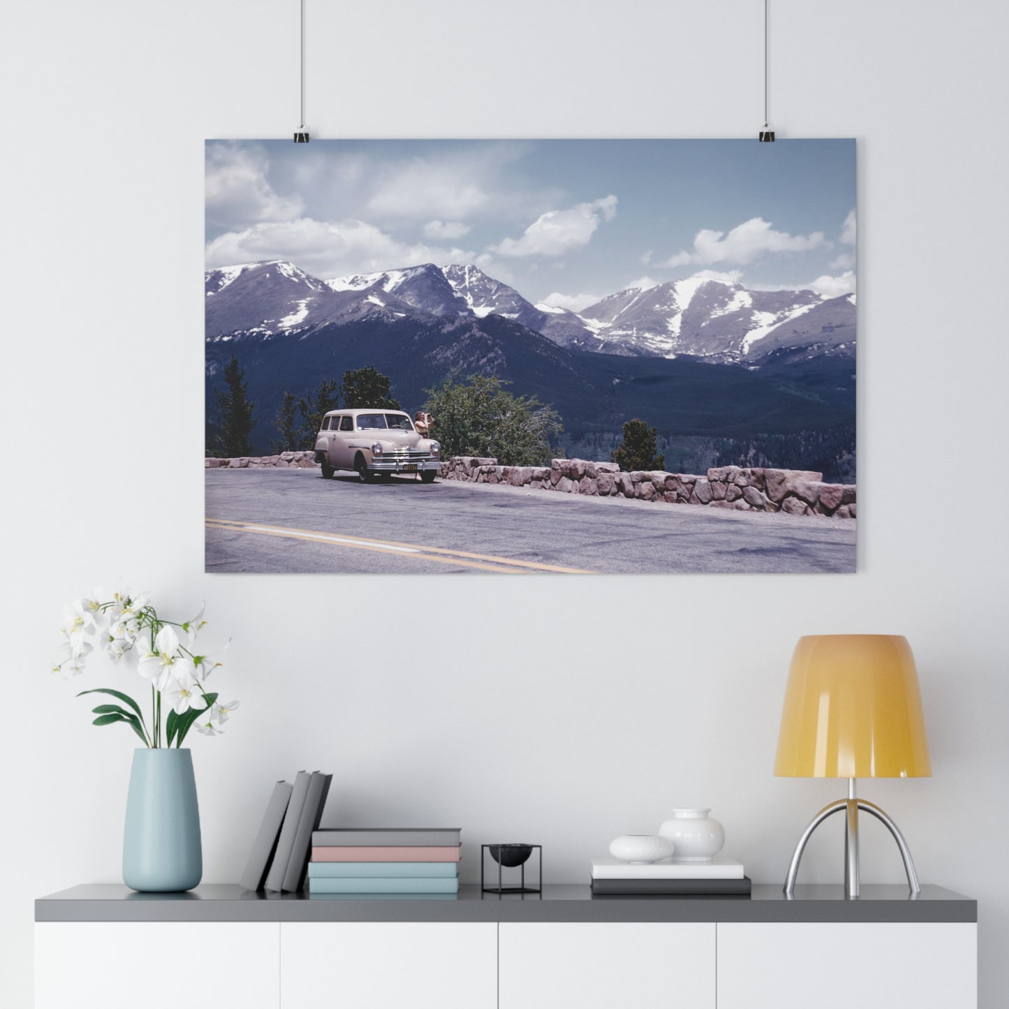 Storybook Mountain Range - Giclée Fine Art Print