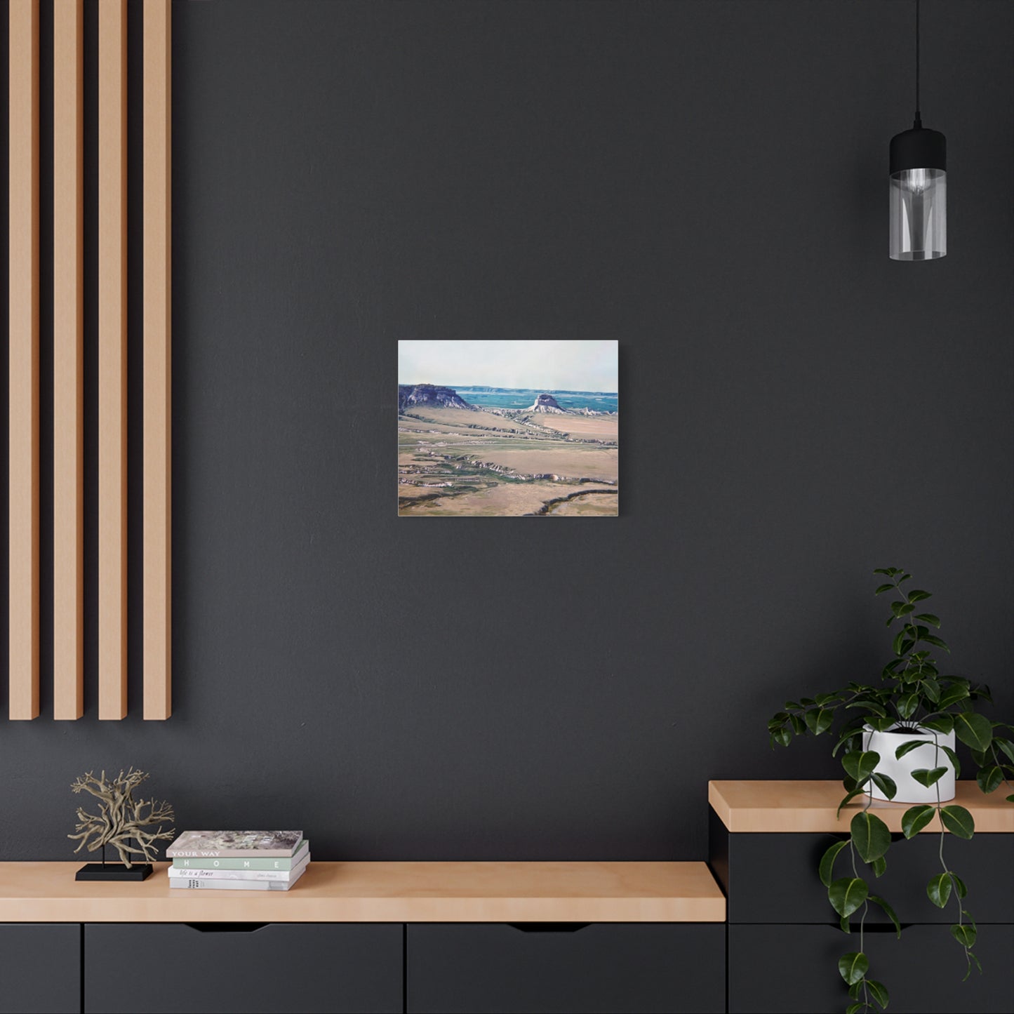 Painted Landscape - Matte Canvas, Stretched, 1.25 in