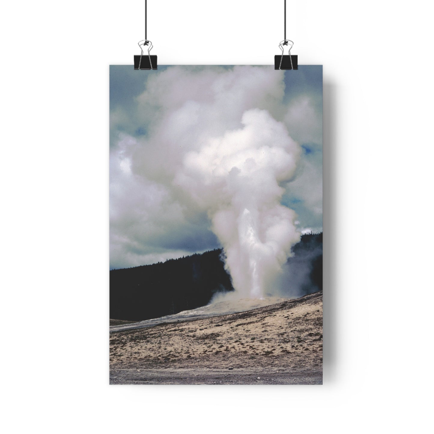 Old Faithful, Yellowstone National Park, 1969 - Giclée Fine Art Print