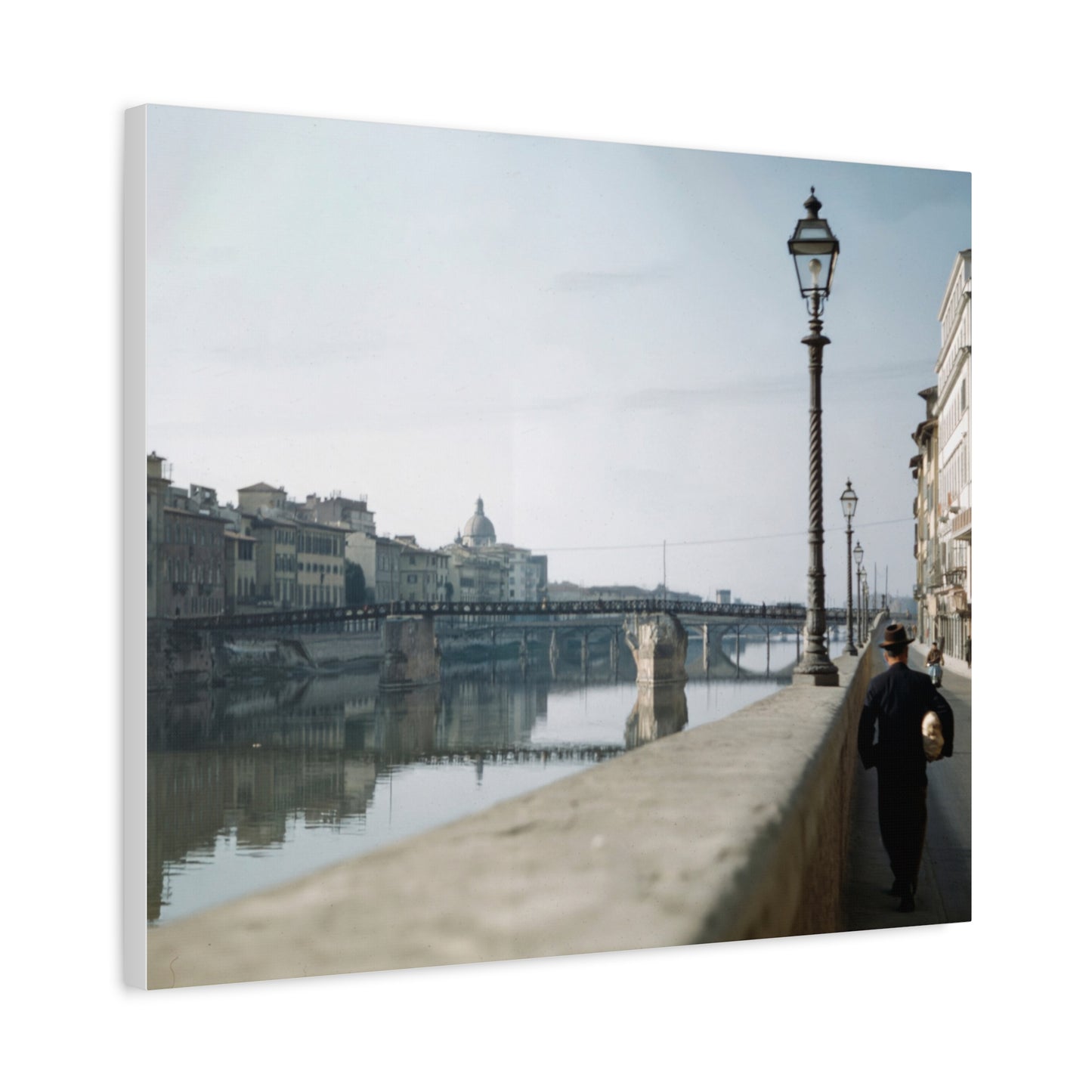 Florence, Italy, 1963 - Matte Canvas, Stretched, 1.25"