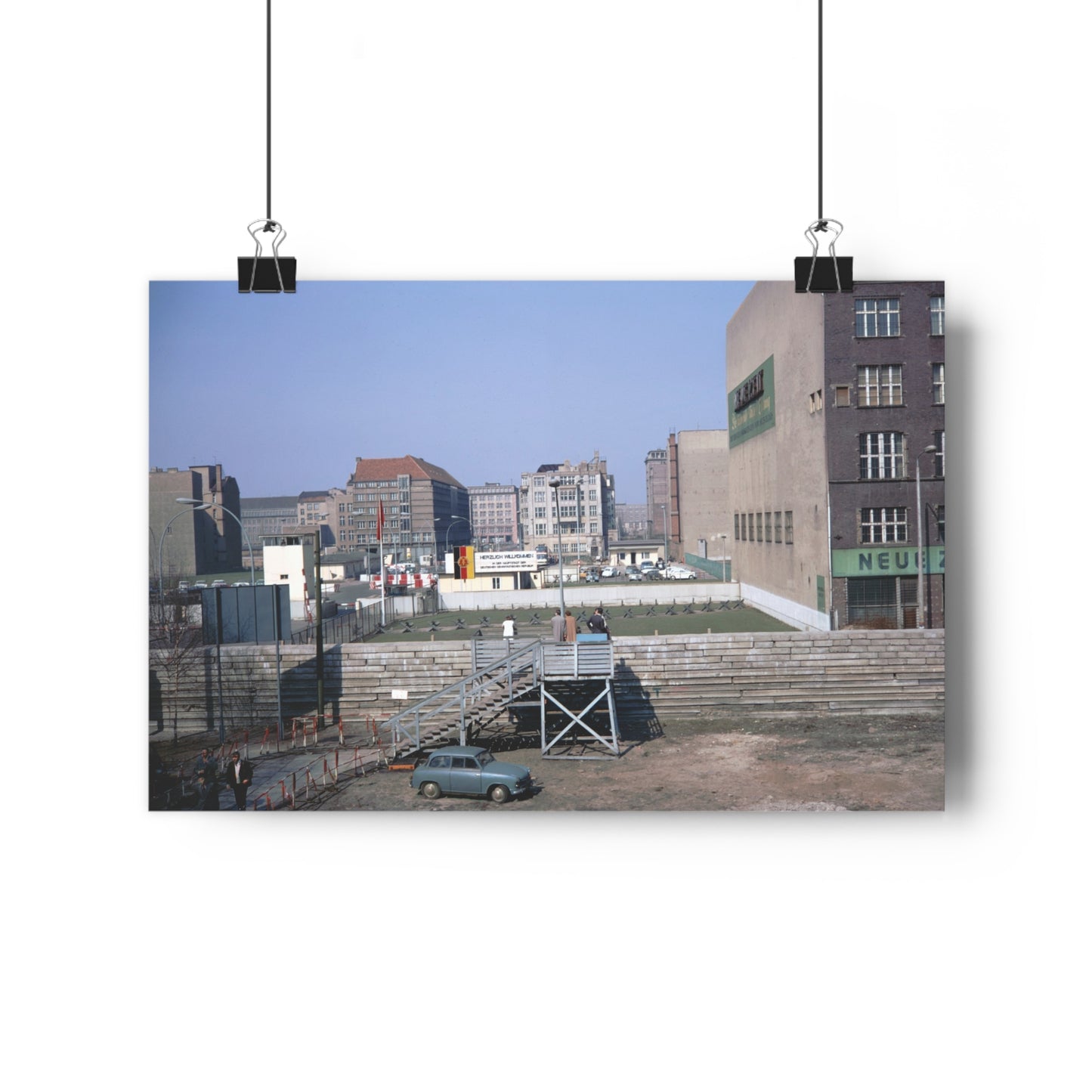 Checkpoint Charlie, Berlin, Germany, 1969 - Giclée Fine Art Print