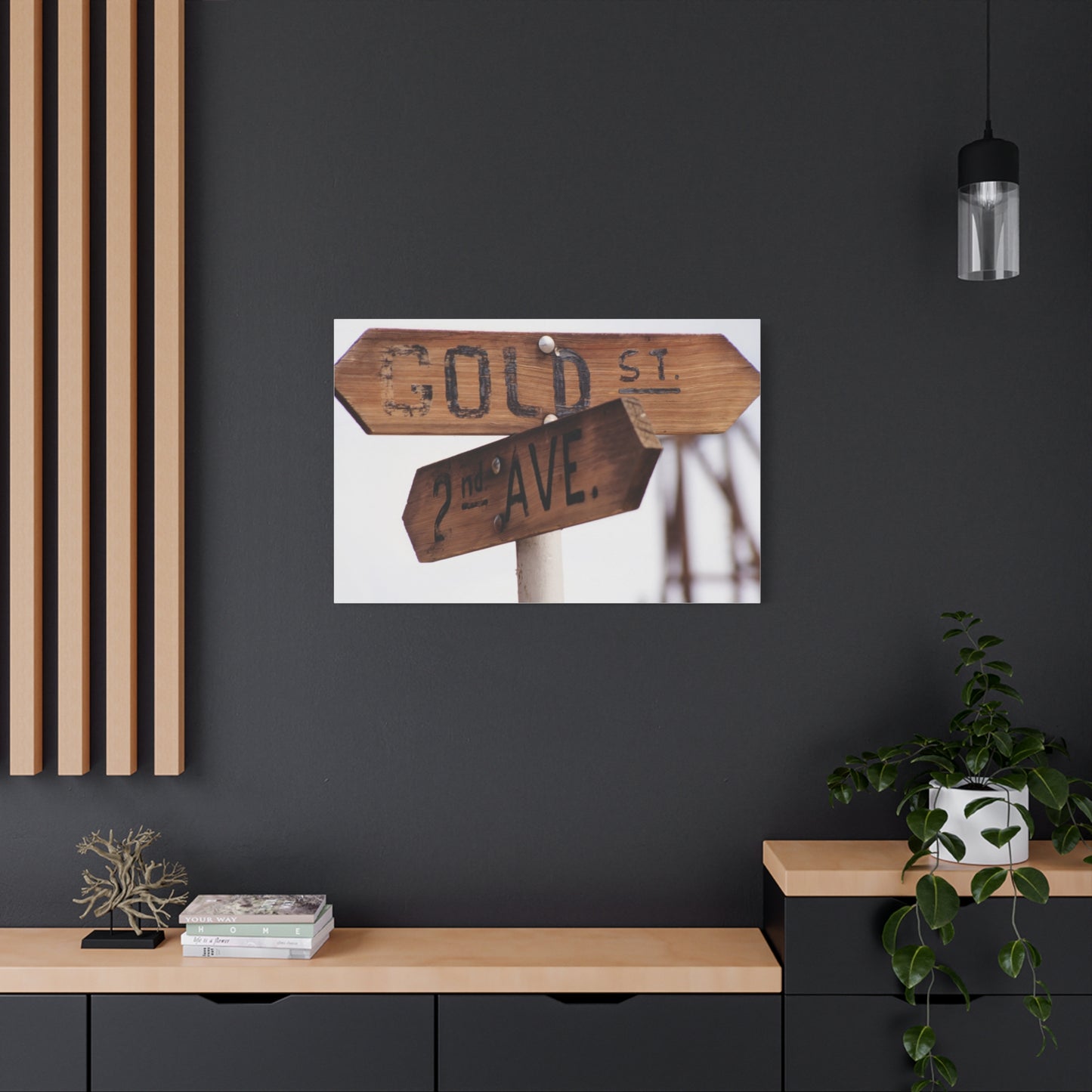 Go This Way - Matte Canvas, Stretched, 1.25 in