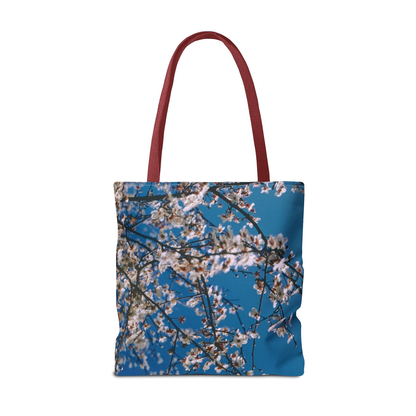 Cherry Blossoms in Blue - Tote Bag