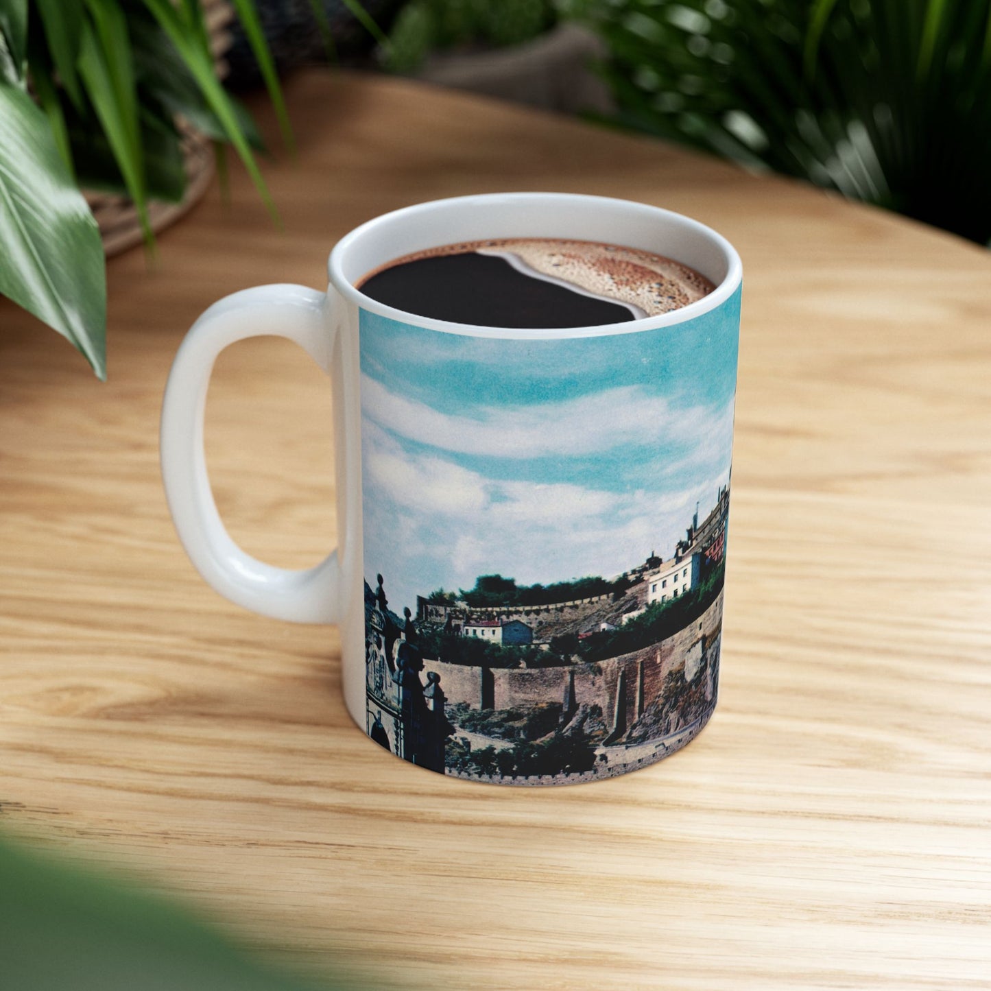 Alcazar, Museum of The Army (Museo del Ejército), Toledo, 1968 - Ceramic Mug