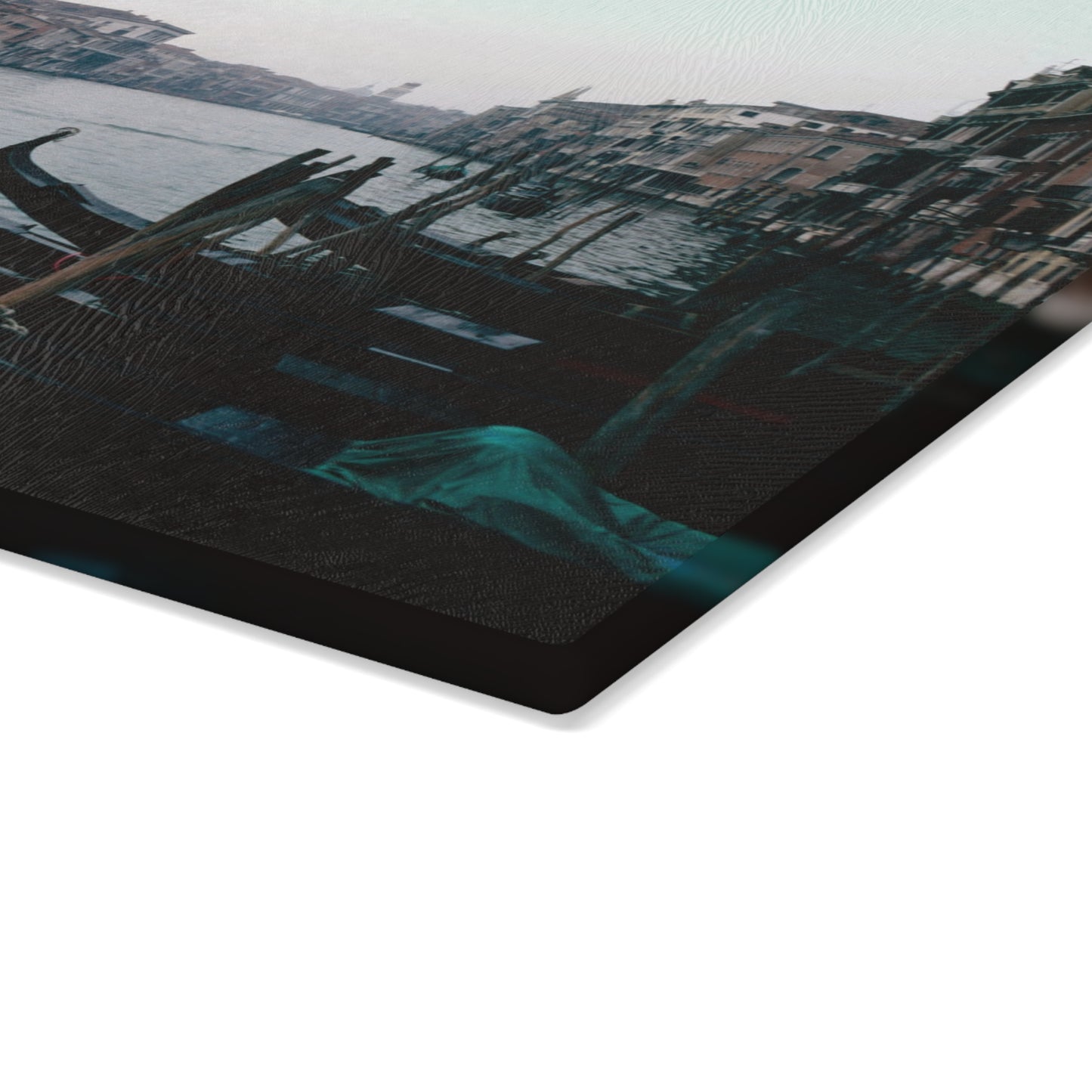 Venice, Italy, Grand Canal, 1976 - Glass Cutting Board