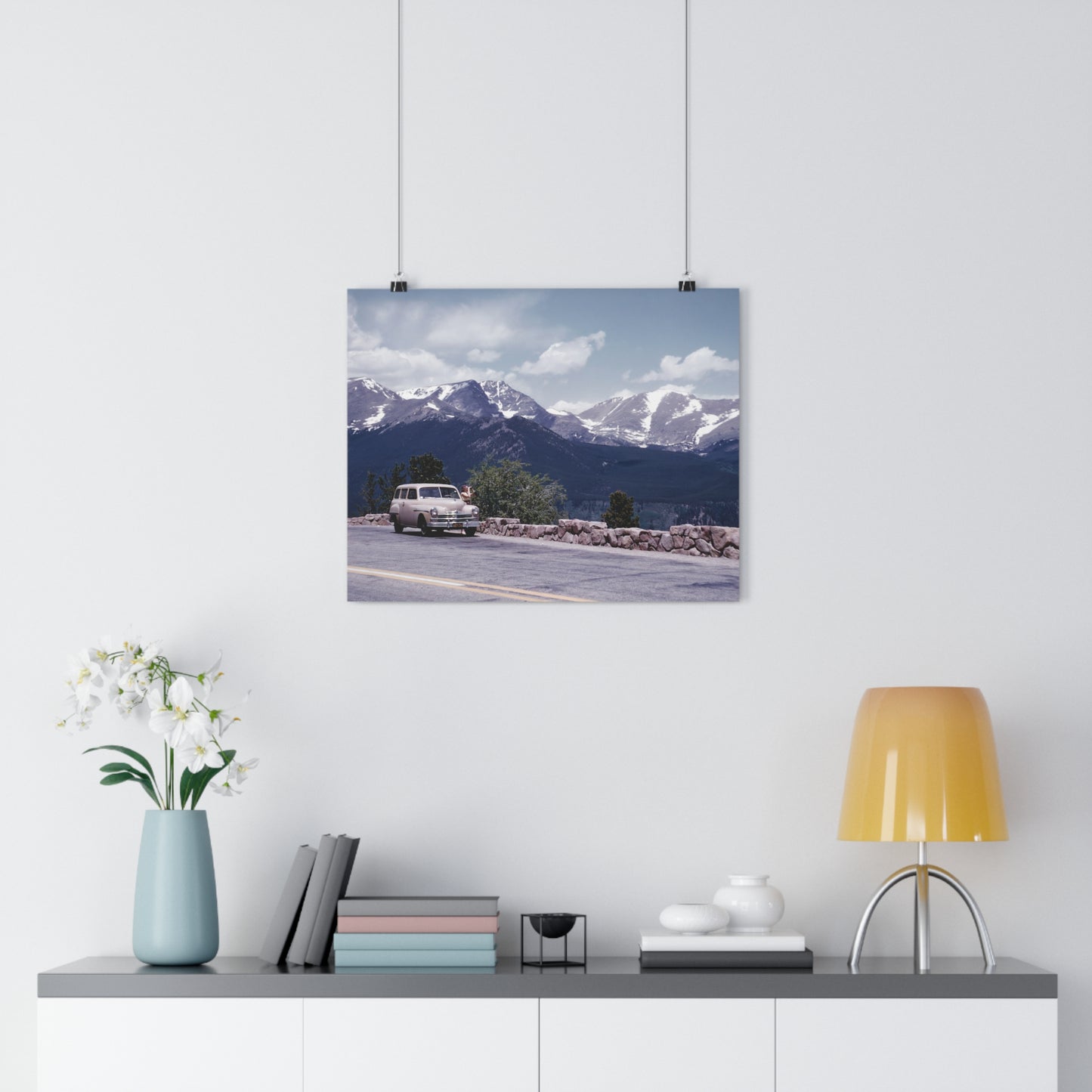 Storybook Mountain Range - Giclée Fine Art Print