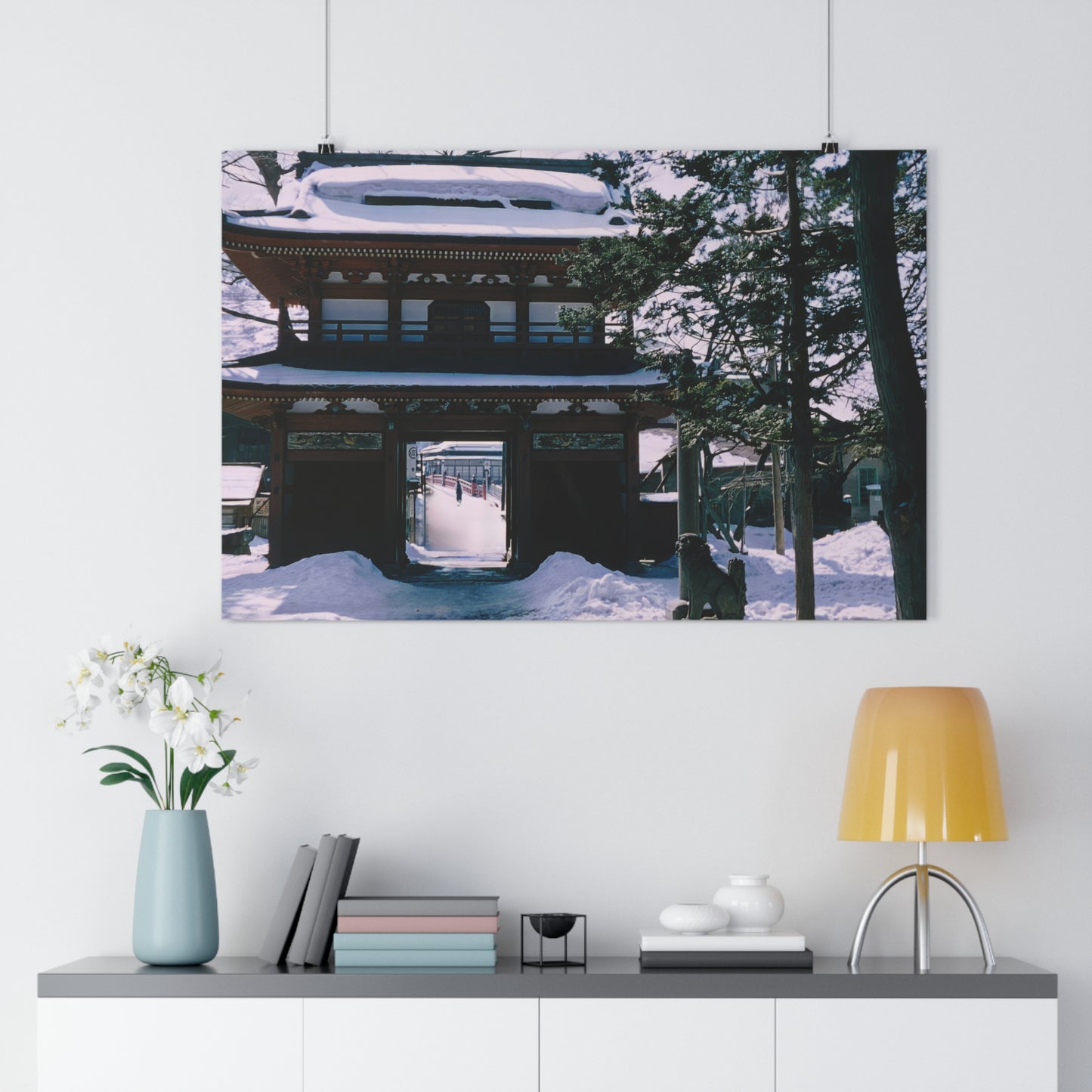 Japanese Architecture, Japan, 1954 - Giclée Art Print