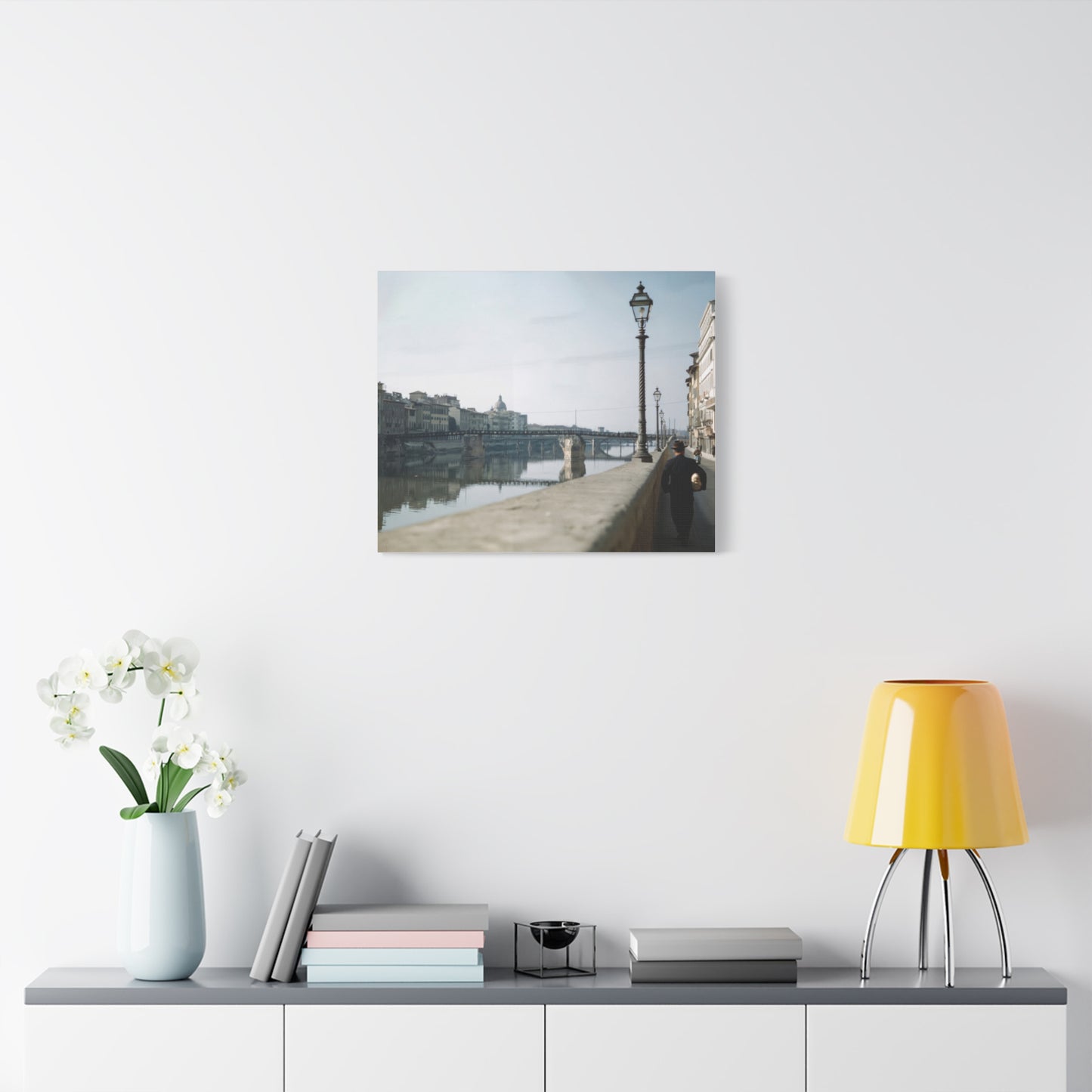 Florence, Italy, 1963 - Matte Canvas, Stretched, 1.25"