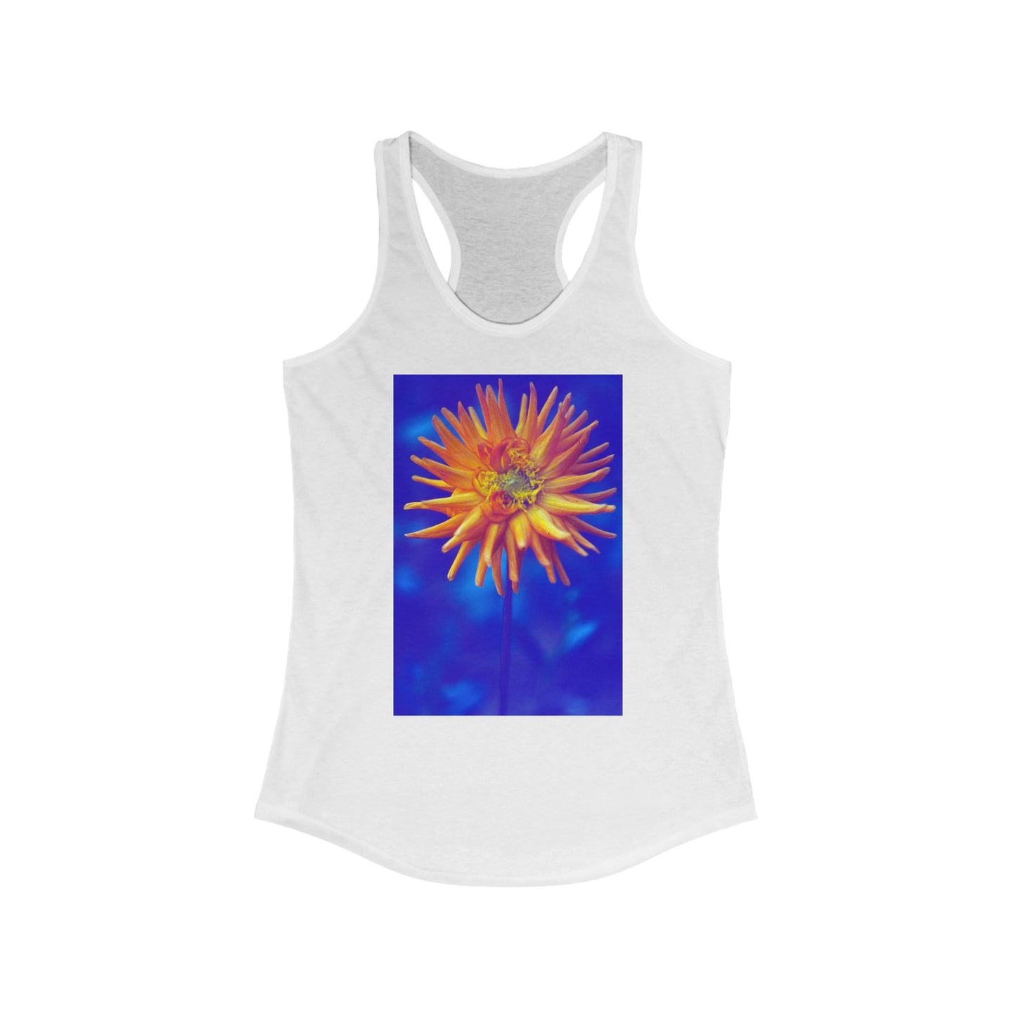 Retro Dahlia - Women's Racerback Tank