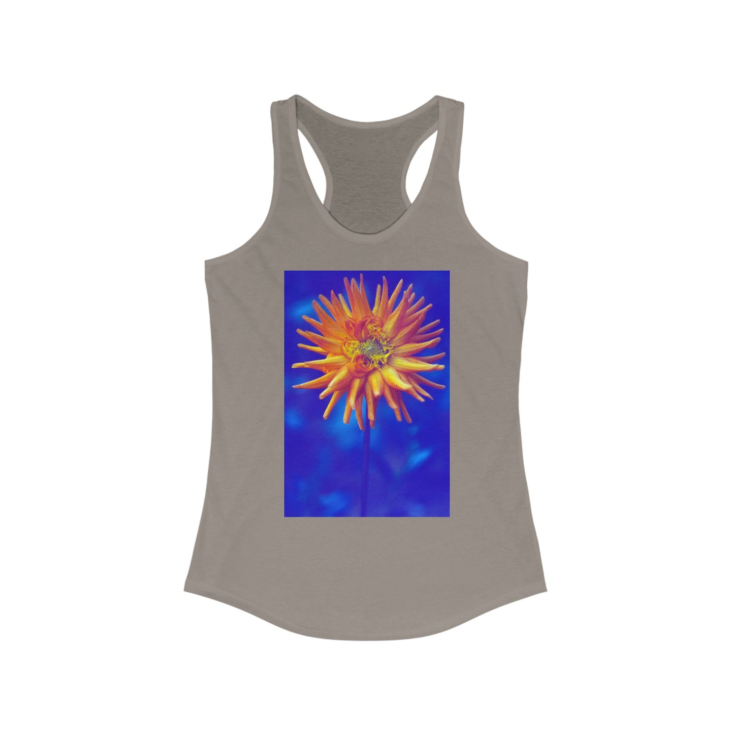 Retro Dahlia - Women's Racerback Tank