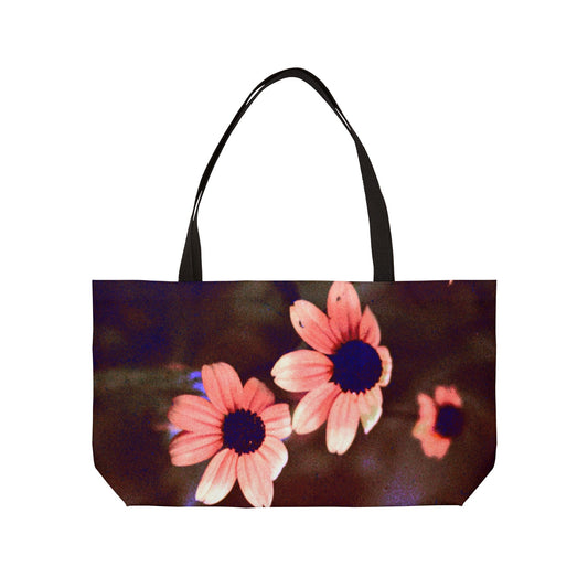 Pink Daisy at Dusk - Weekender Tote Bag