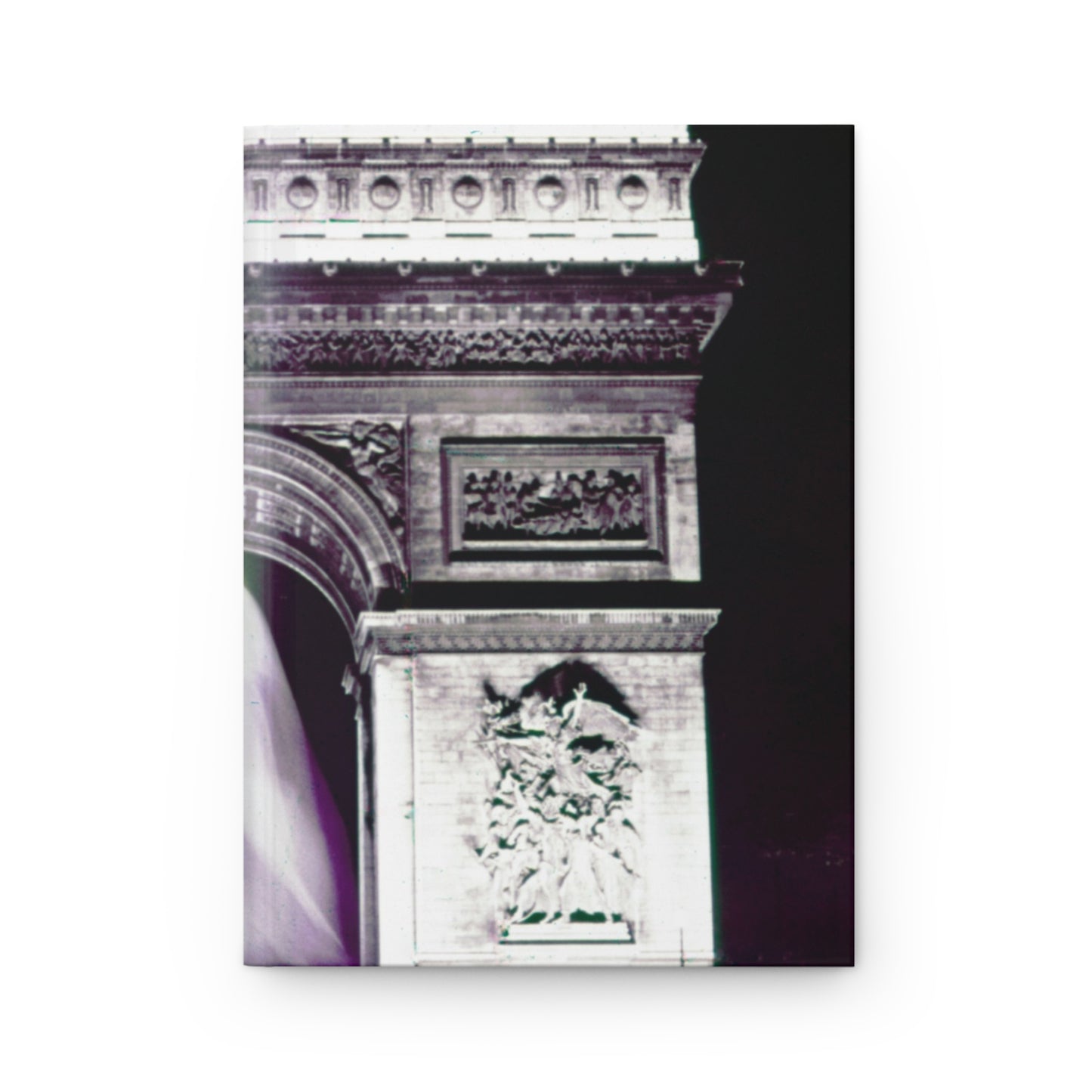 Arc De Triomphe Time-lapse, Circa Mid 1960s - Hardcover Journal Matte