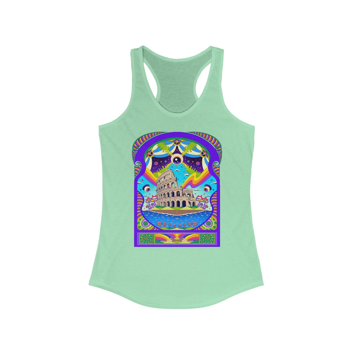 The Conscious Colosseum - Women's Ideal Racerback Tank