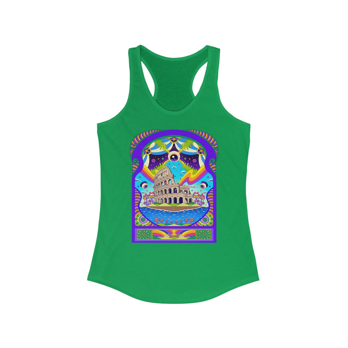 The Conscious Colosseum - Women's Ideal Racerback Tank