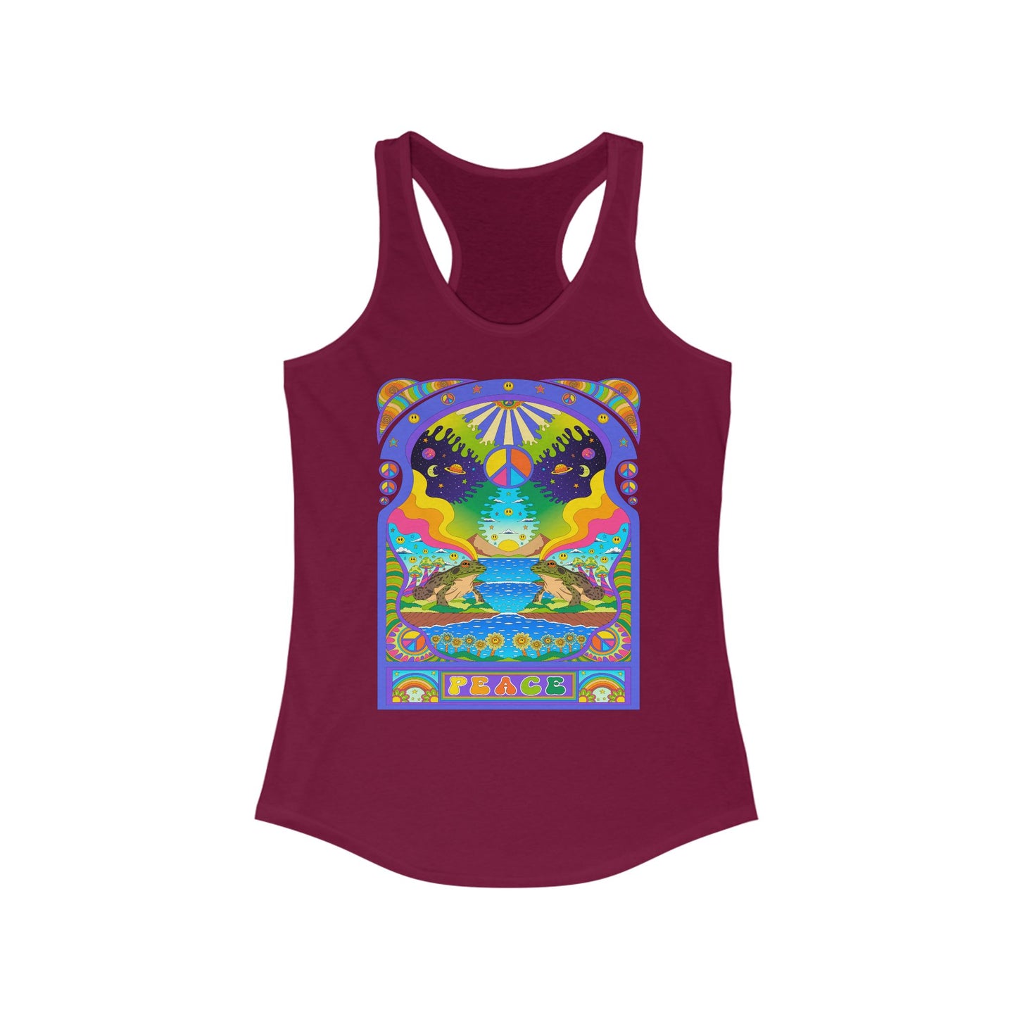 Peace - Racerback Tank