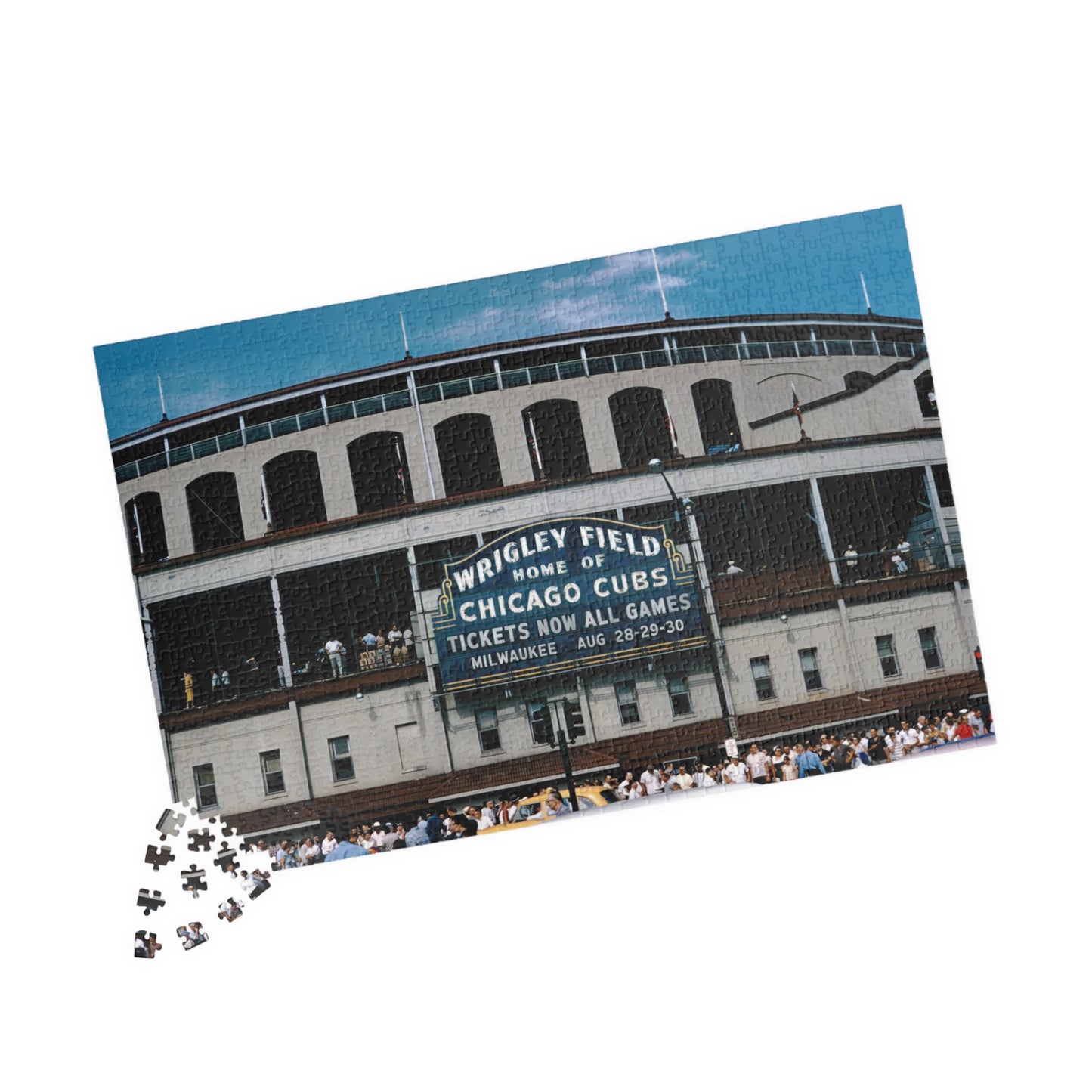 Wrigley Field, Home of Chicago Cubs, August 1959 - Collector's Edition Jigsaw Puzzle