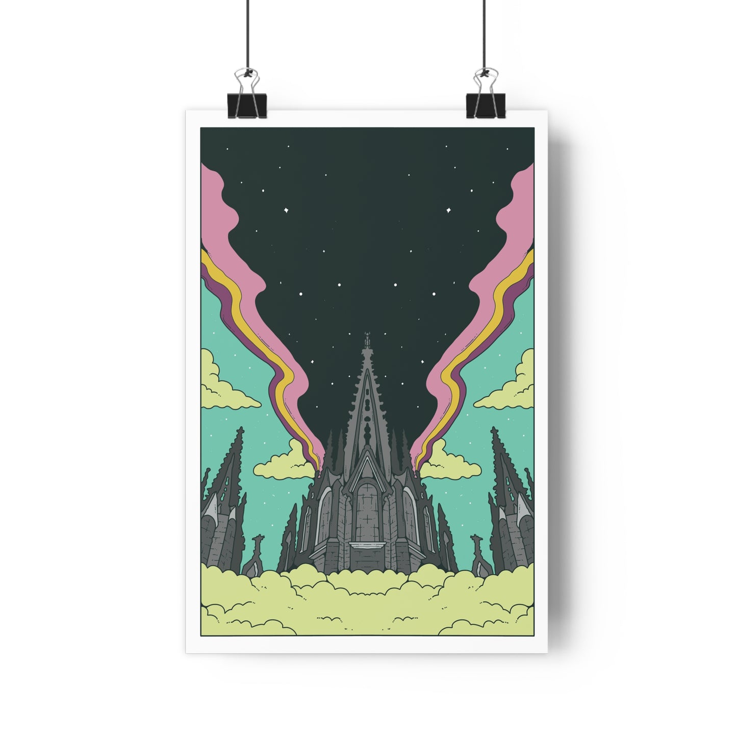 Trippy Barcelona - Giclée Fine Art Print